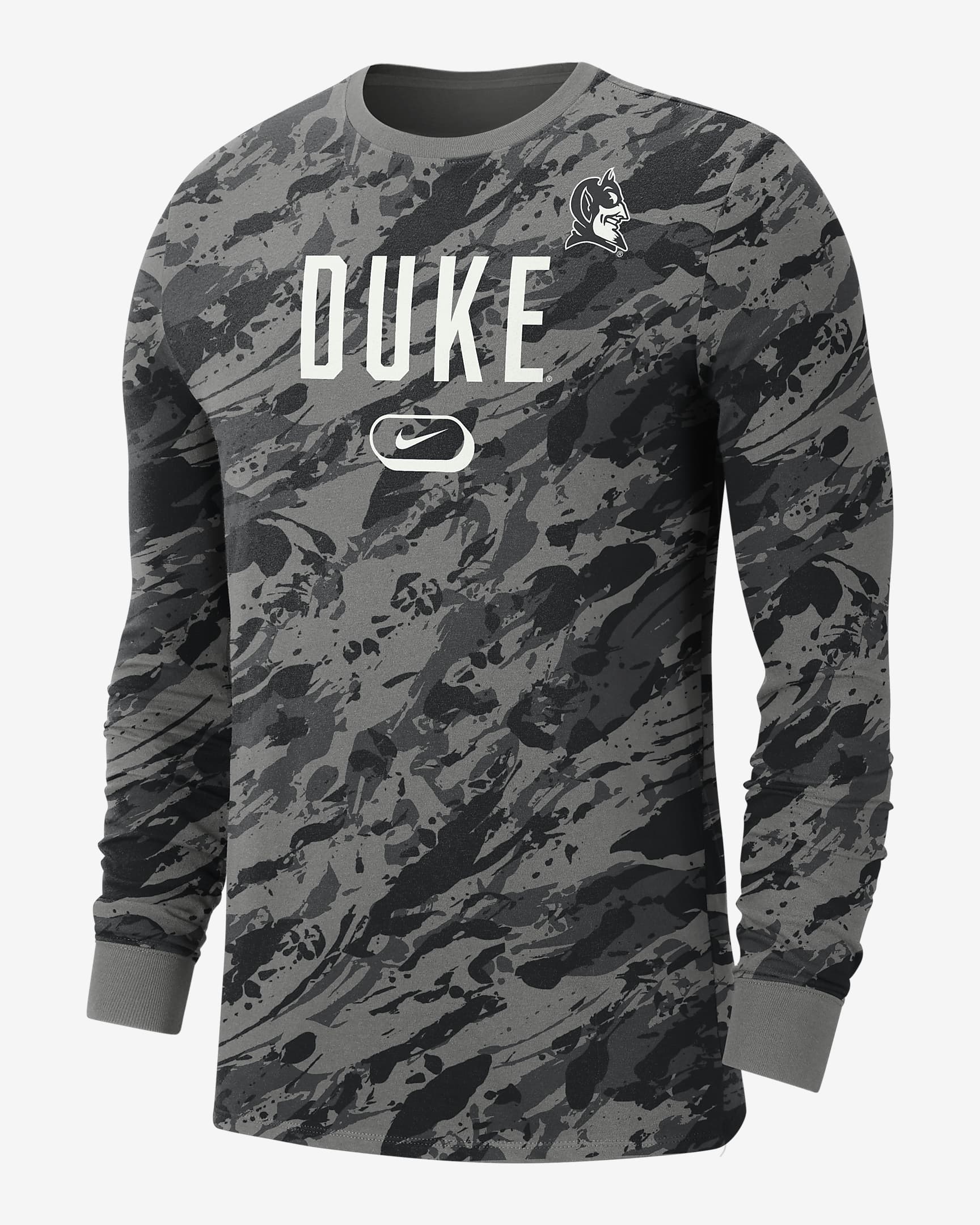 Duke Men's Nike College Crew-Neck Long-Sleeve T-Shirt. Nike.com