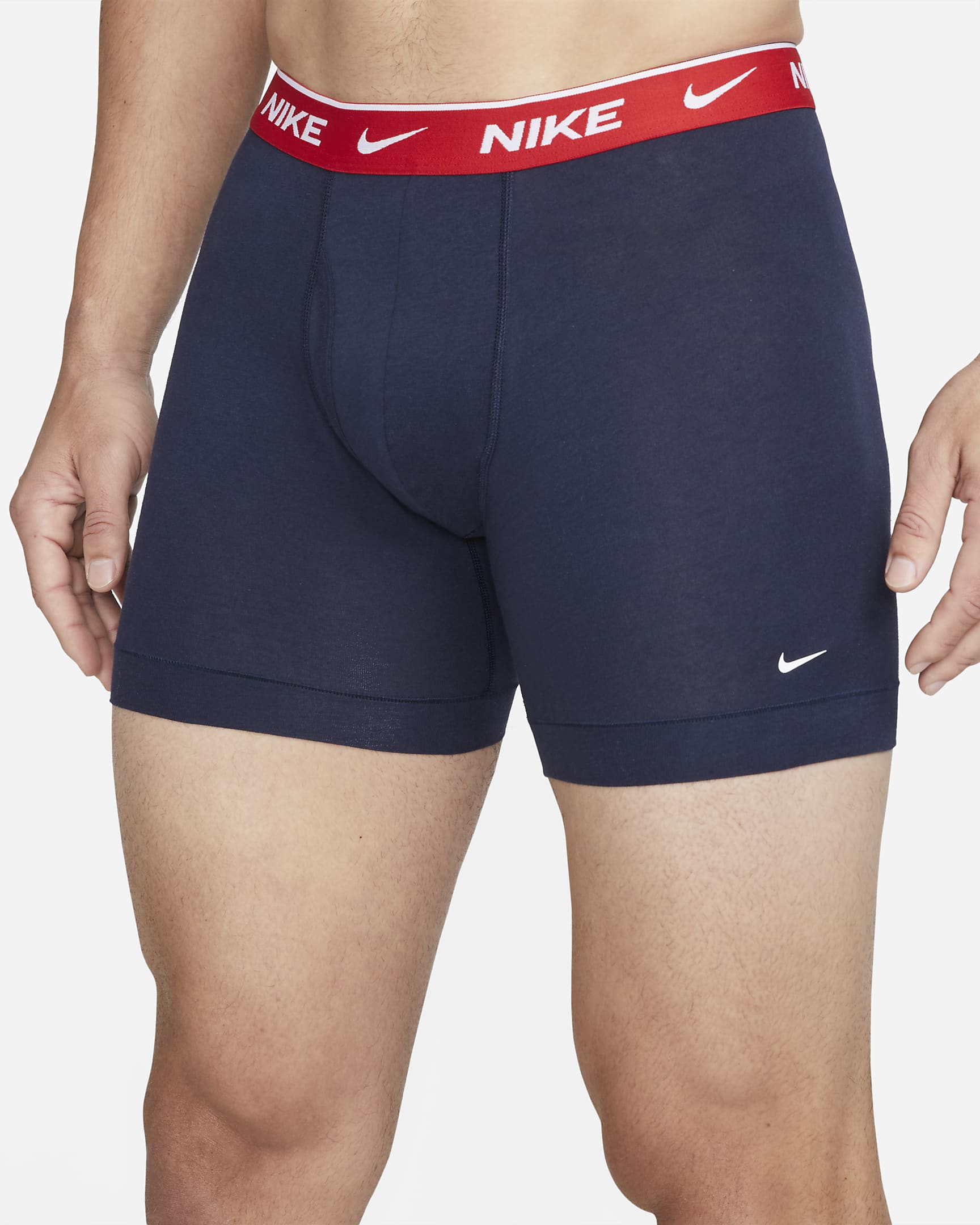 Ropa interior para hombre Nike Dri-FIT Essential Cotton Stretch (paquete de 3) - Obsidiana