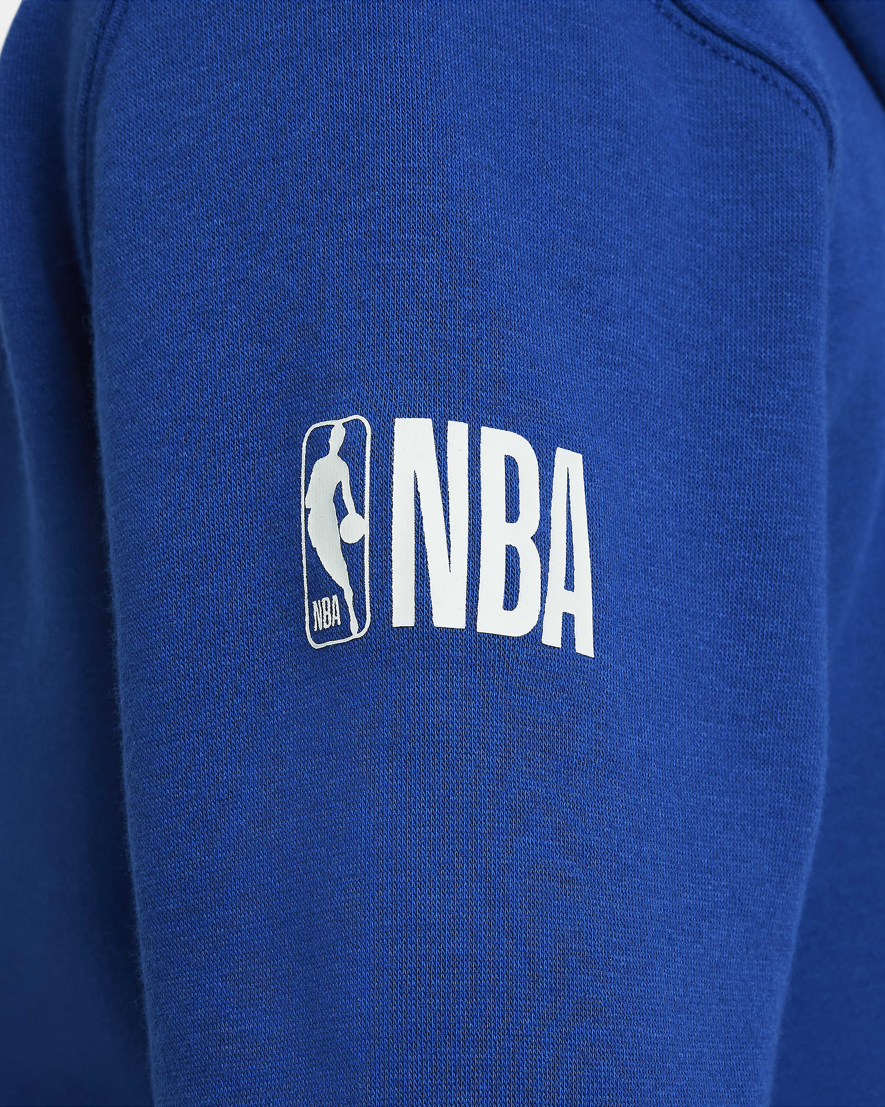 Sweat à capuche Nike NBA Golden State Warriors Club Fleece Essential pour ado (garçon) - Rush Blue