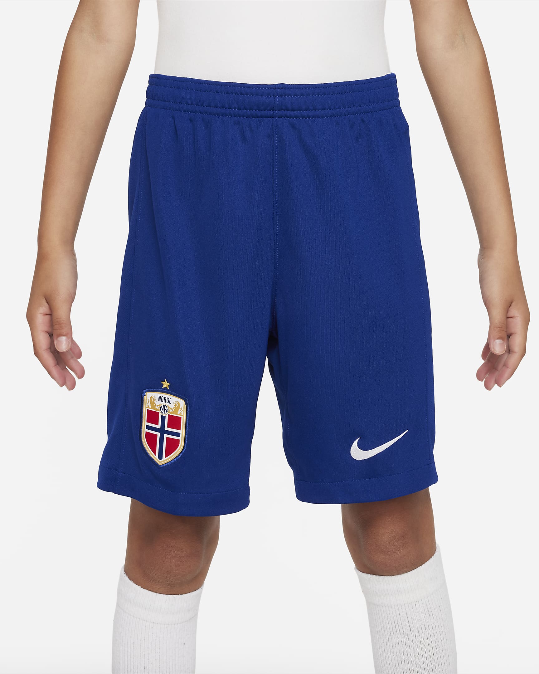 Norway 2023 Stadium Home/Away Older Kids' Nike Dri-FIT Football Shorts ...
