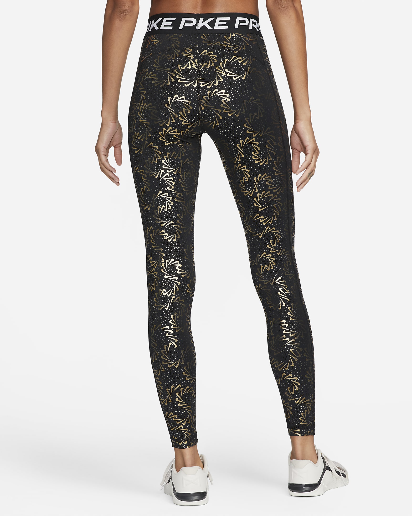 Nike Pro Women's Mid-Rise All-over Print Leggings. Nike NZ