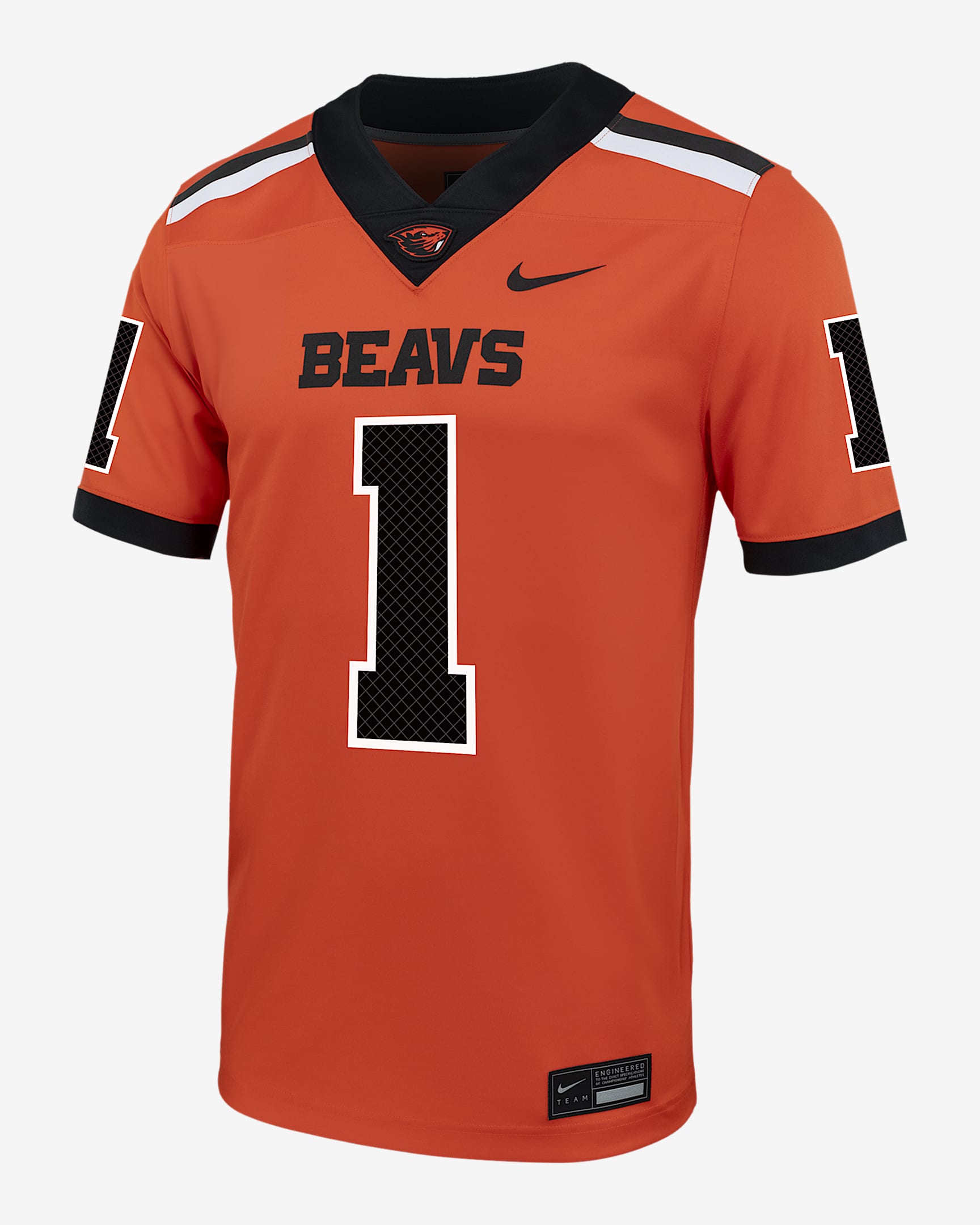Oregon State Men's Nike College Football Replica Jersey - Team Orange