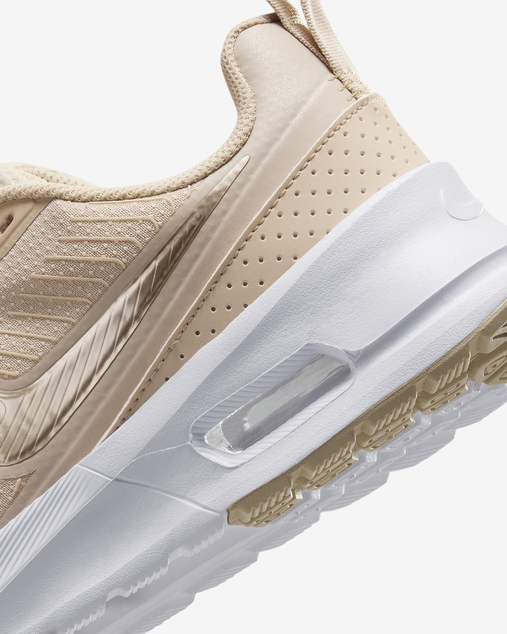 Chaussure Nike Air Max Nuaxis pour femme - Sanddrift/Blanc/Grain