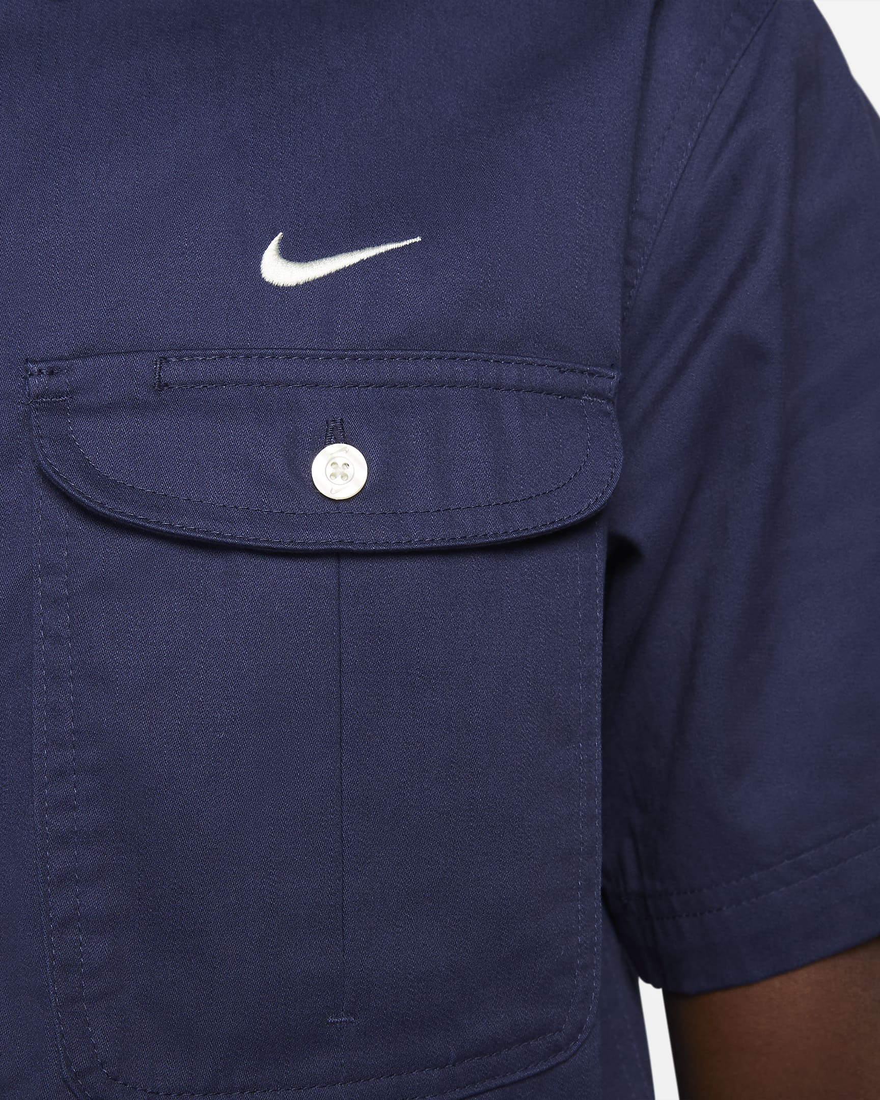 Nike SB Shortsleeve Woven Skate Button Down. Nike SK