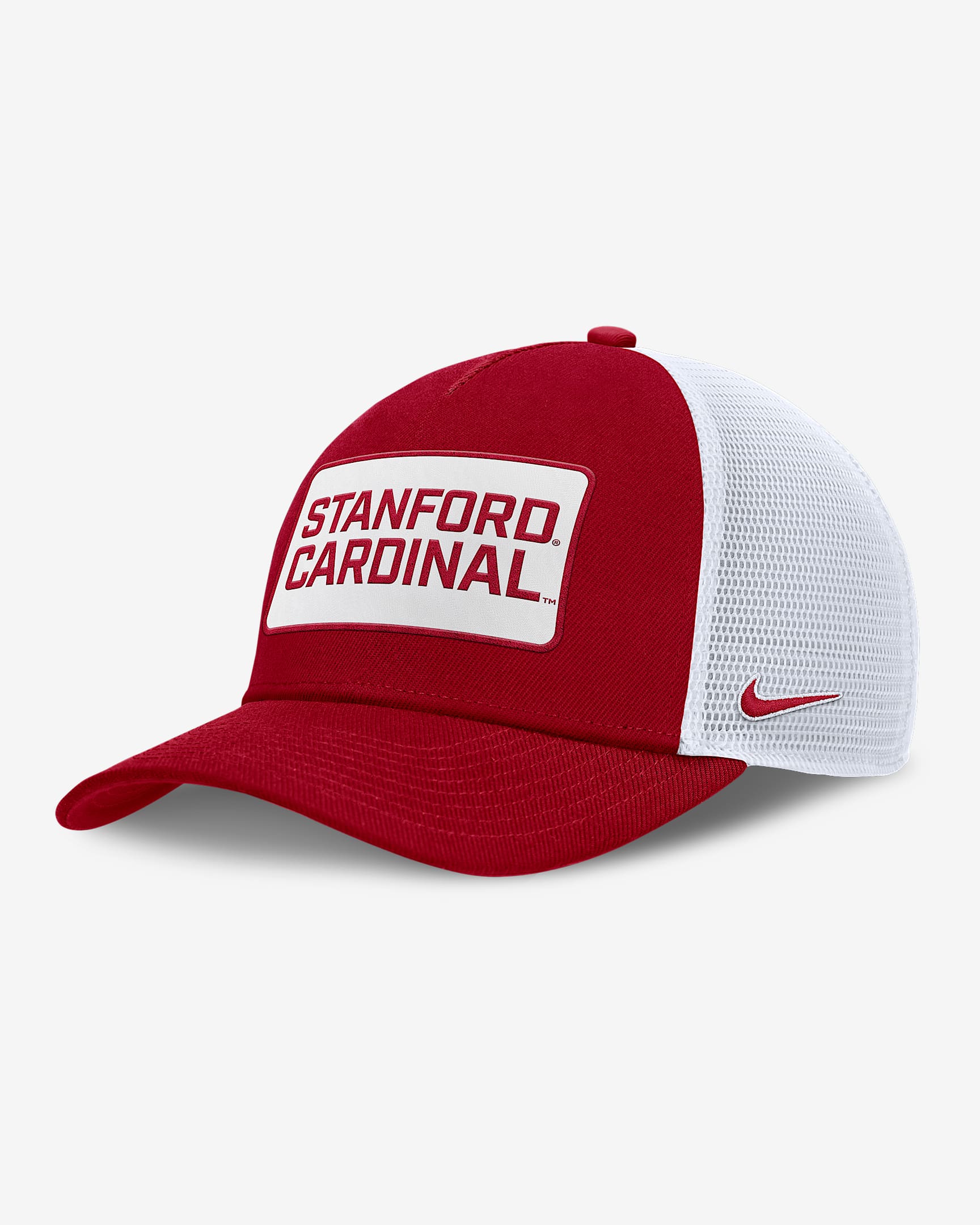 Gorra de rejilla universitaria Nike ajustable para hombre Stanford On-Field Rise - Rojo cardenal
