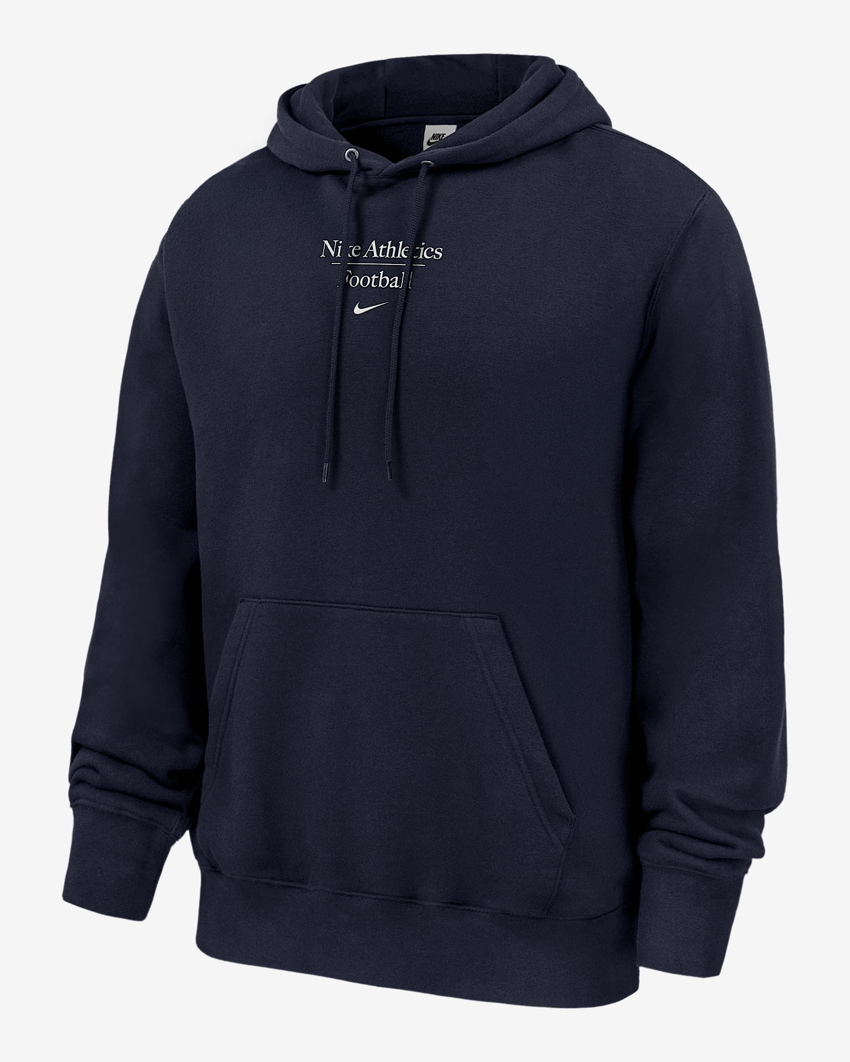 Sudadera de fútbol americano con gorro sin cierre para hombre Nike Club Fleece - Azul marino