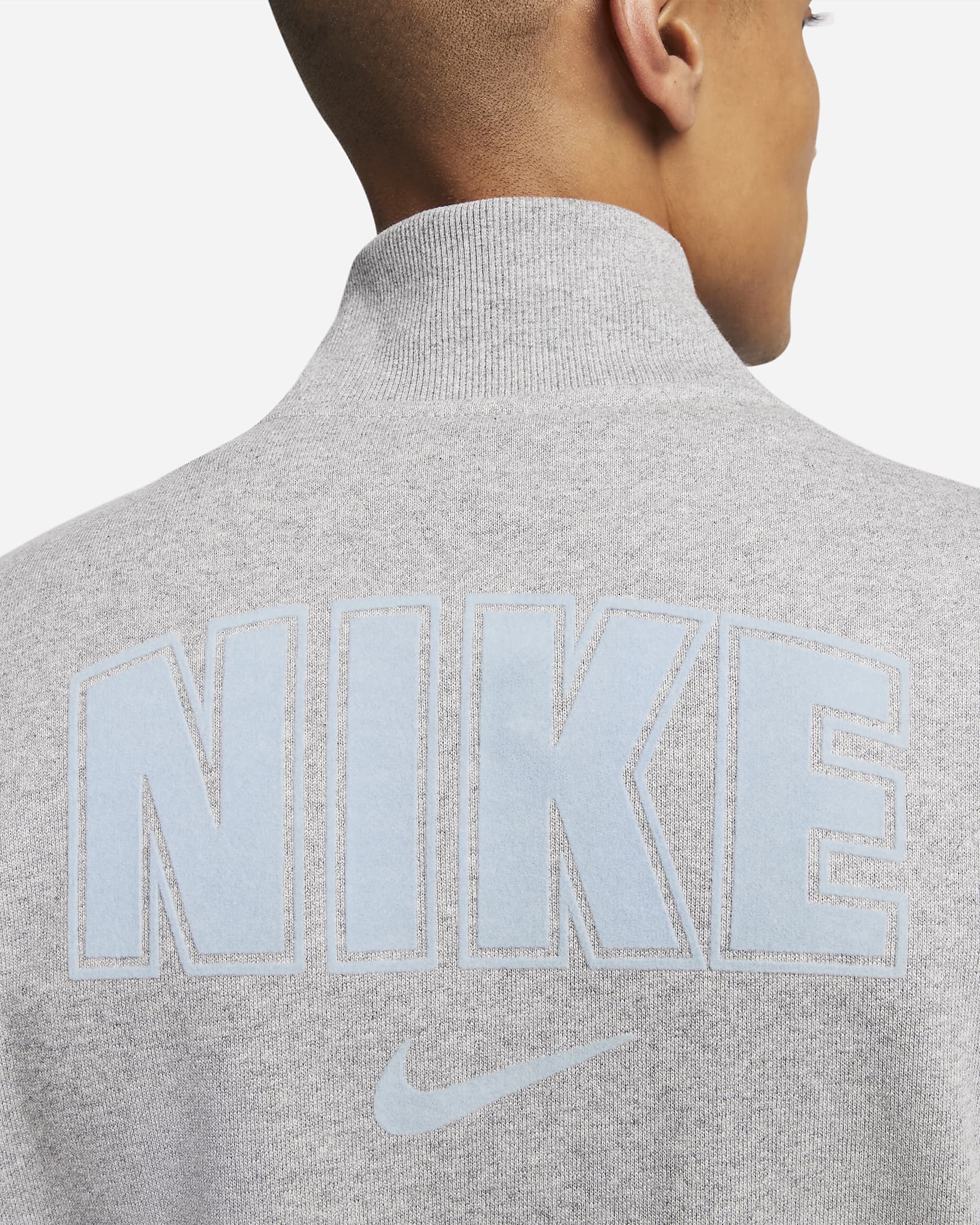 Nike Sportswear Men's Fleece Varsity Jacket. Nike AT