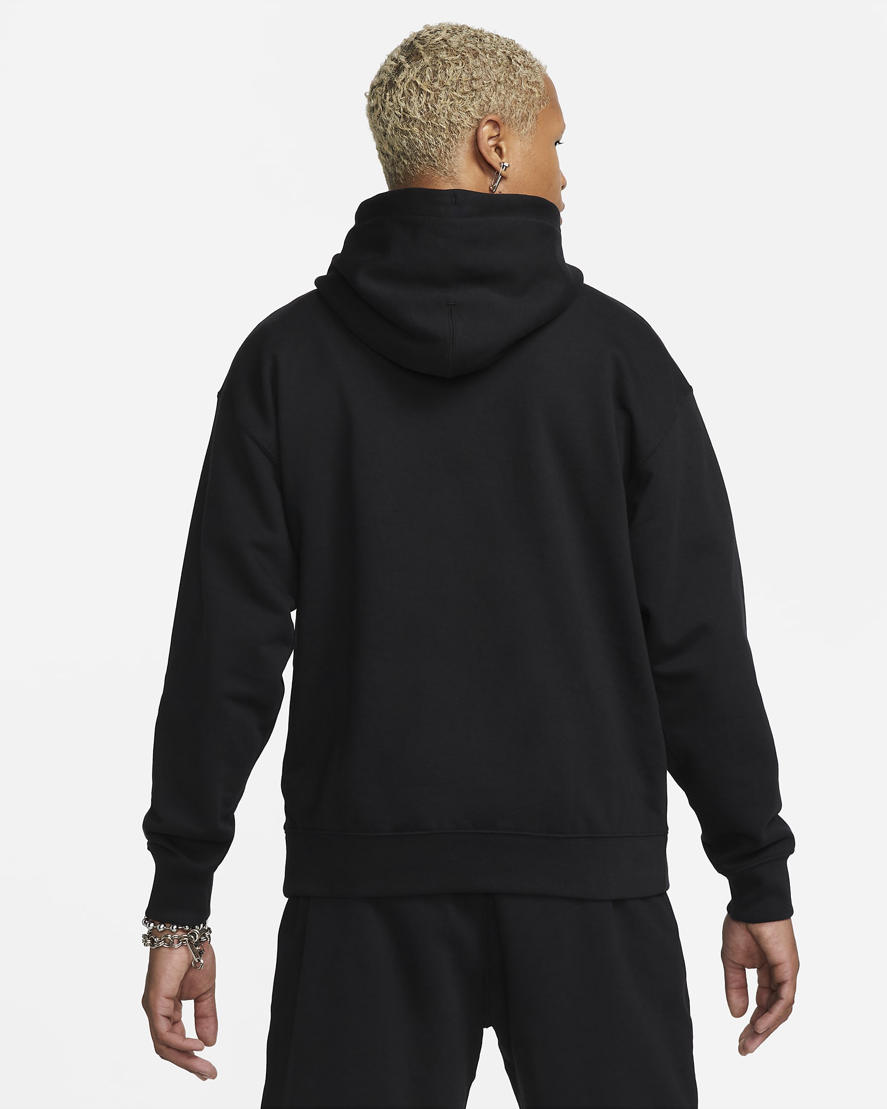 Nike Solo Swoosh Men's French Terry Pullover Hoodie. Nike.com