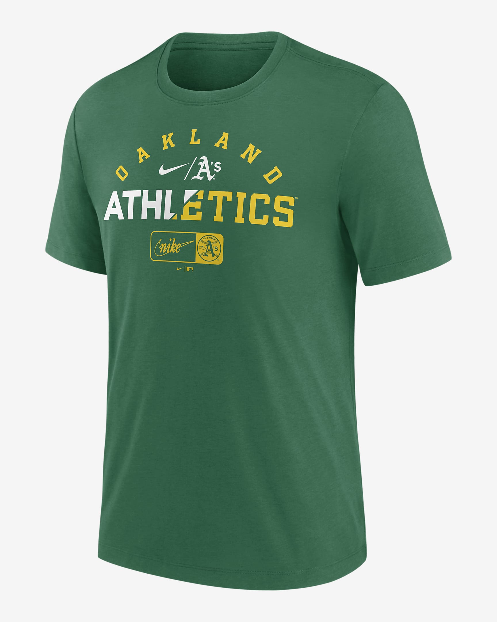 Nike Cooperstown Rewind Review (MLB Oakland Athletics) Men's T-Shirt ...