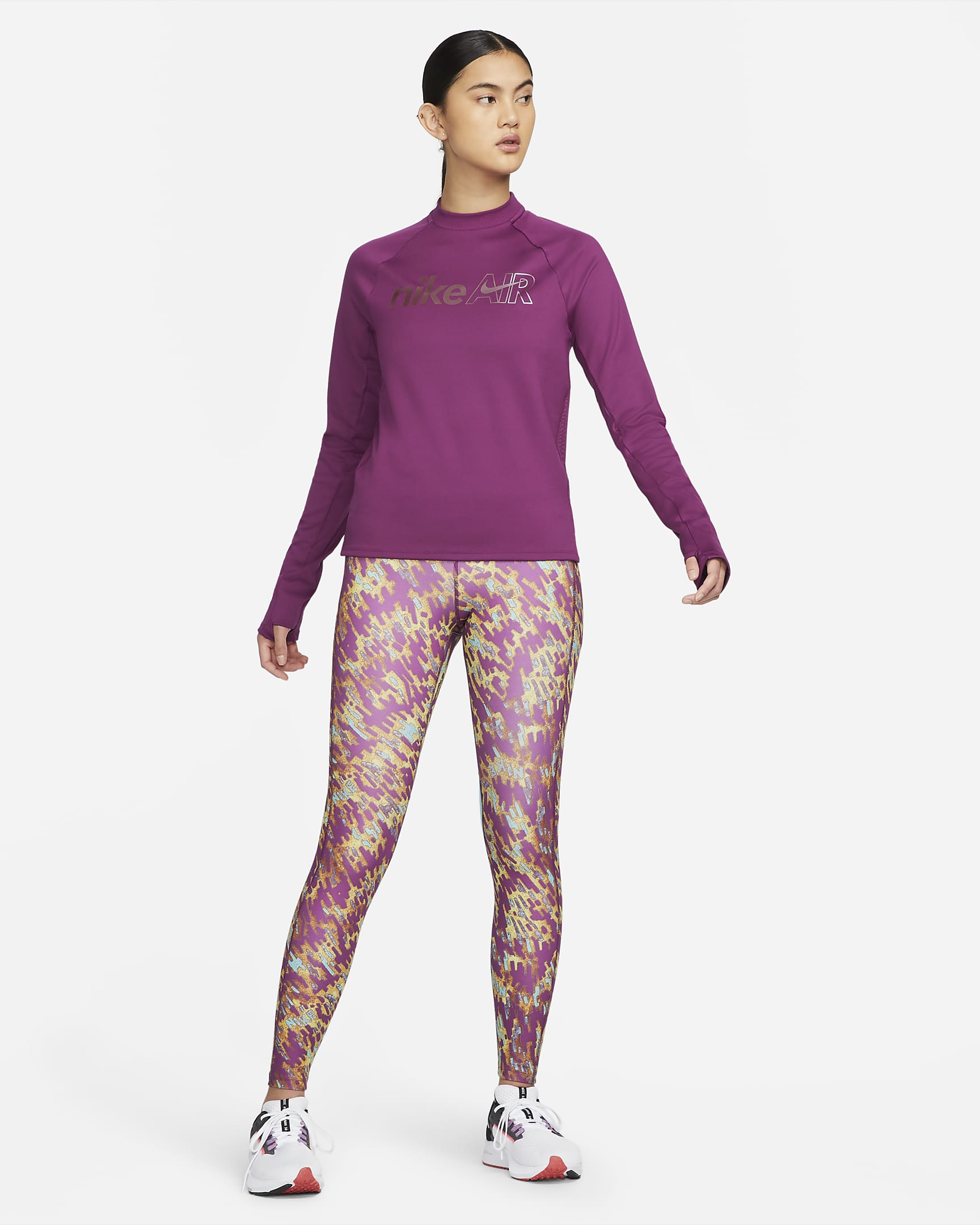 Vêtement deuxième couche de running Nike Air pour Femme. Nike BE