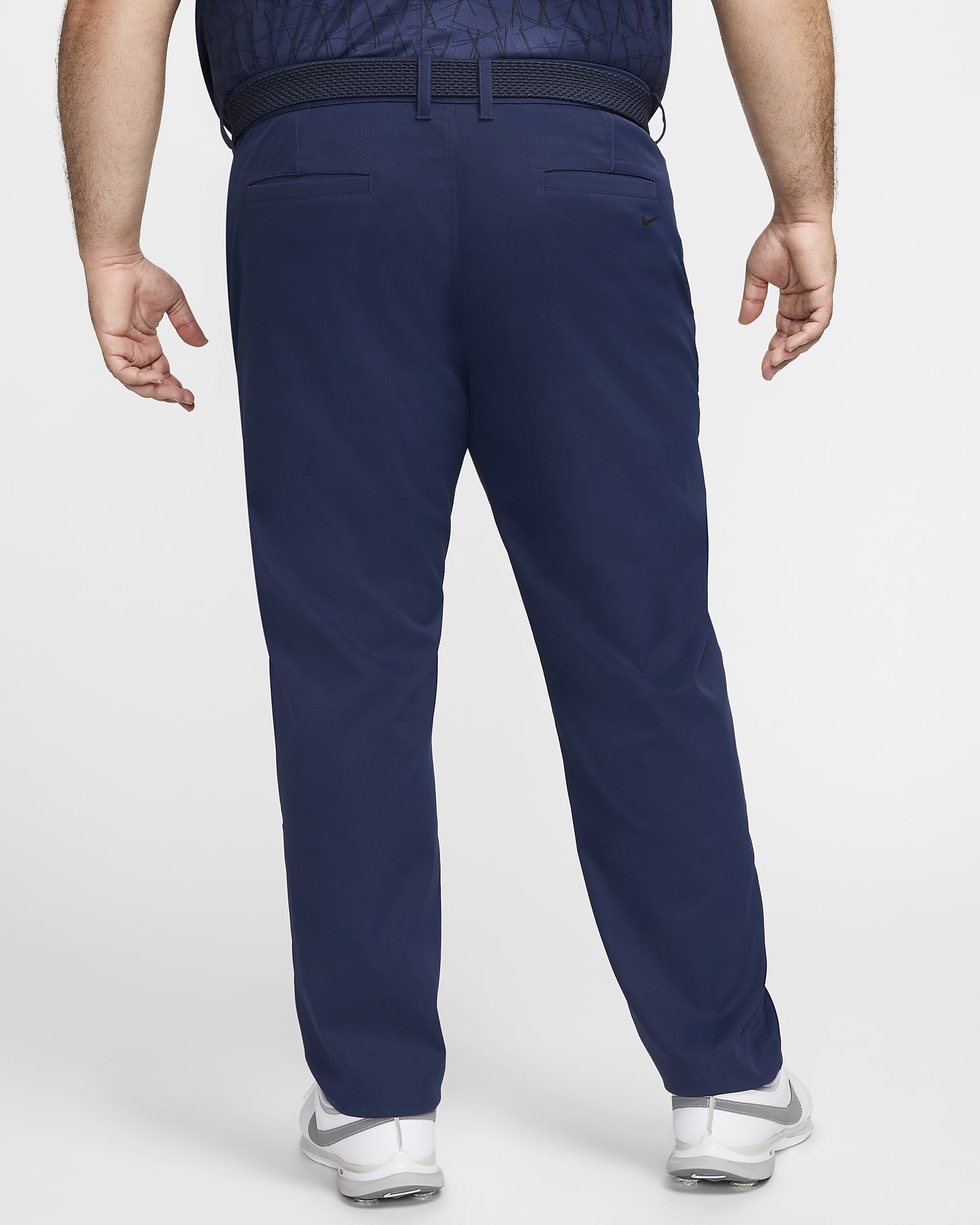 Nike Tour Repel Pantalón chino de golf de ajuste entallado - Hombre - Midnight Navy/Negro