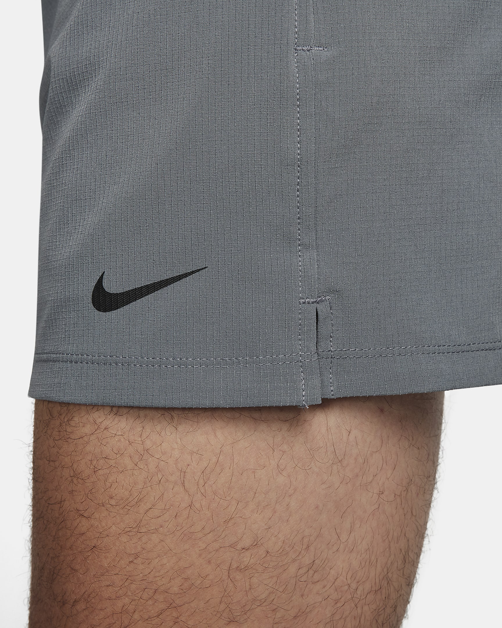 Short de fitness non doublé Dri-FIT 13 cm Nike Flex Rep pour homme - Smoke Grey/Noir/Noir