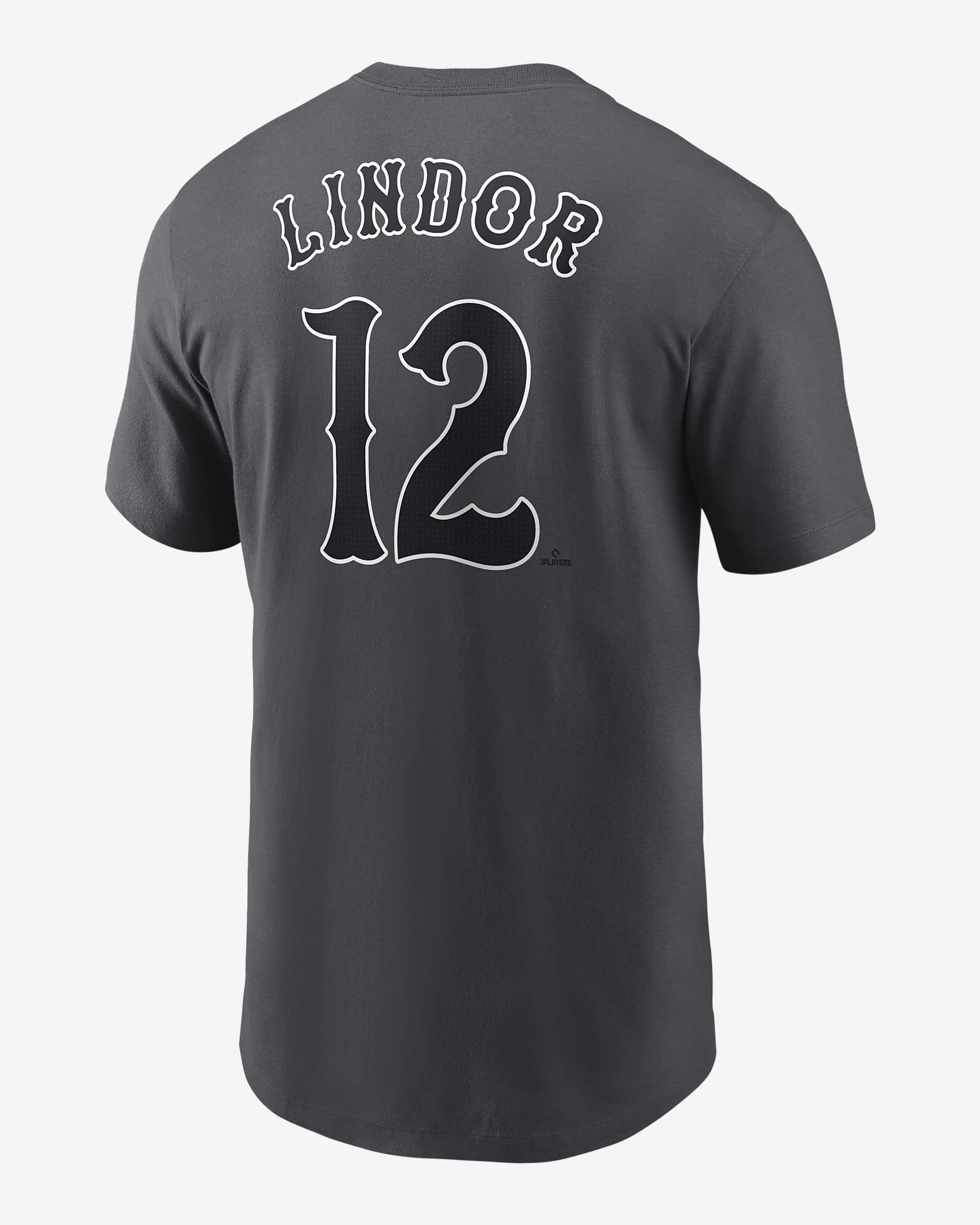 Playera Nike de la MLB para hombre Francisco Lindor New York Mets City ...