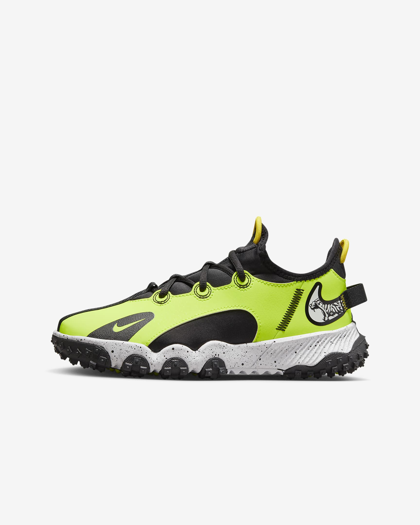 Tenis para niños de preescolar y grandes Nike Future Field - Volt/Negro/Amarillo opti/Blanco