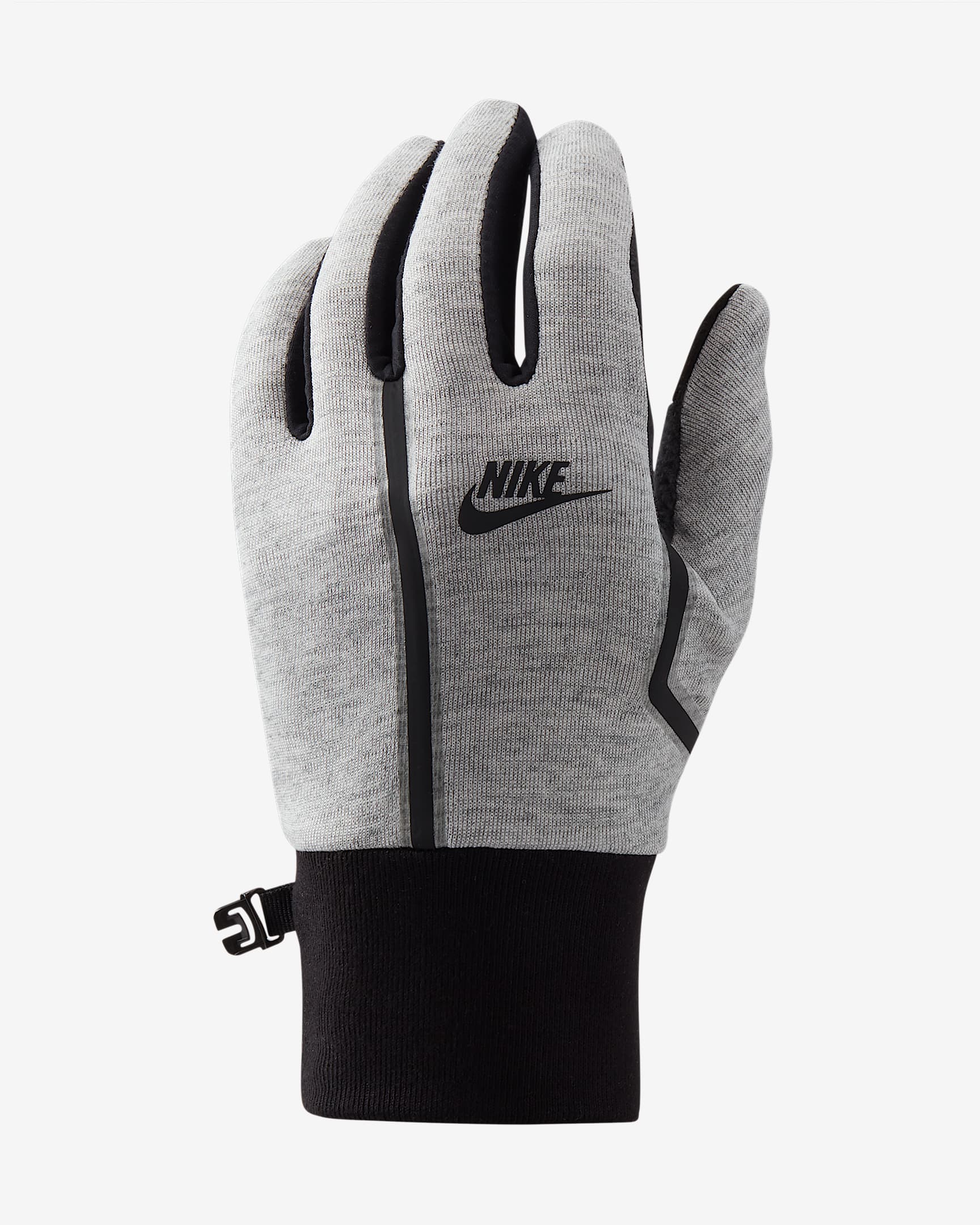 Nike Tech Fleece Men's Gloves - Black/Light Grey Heather