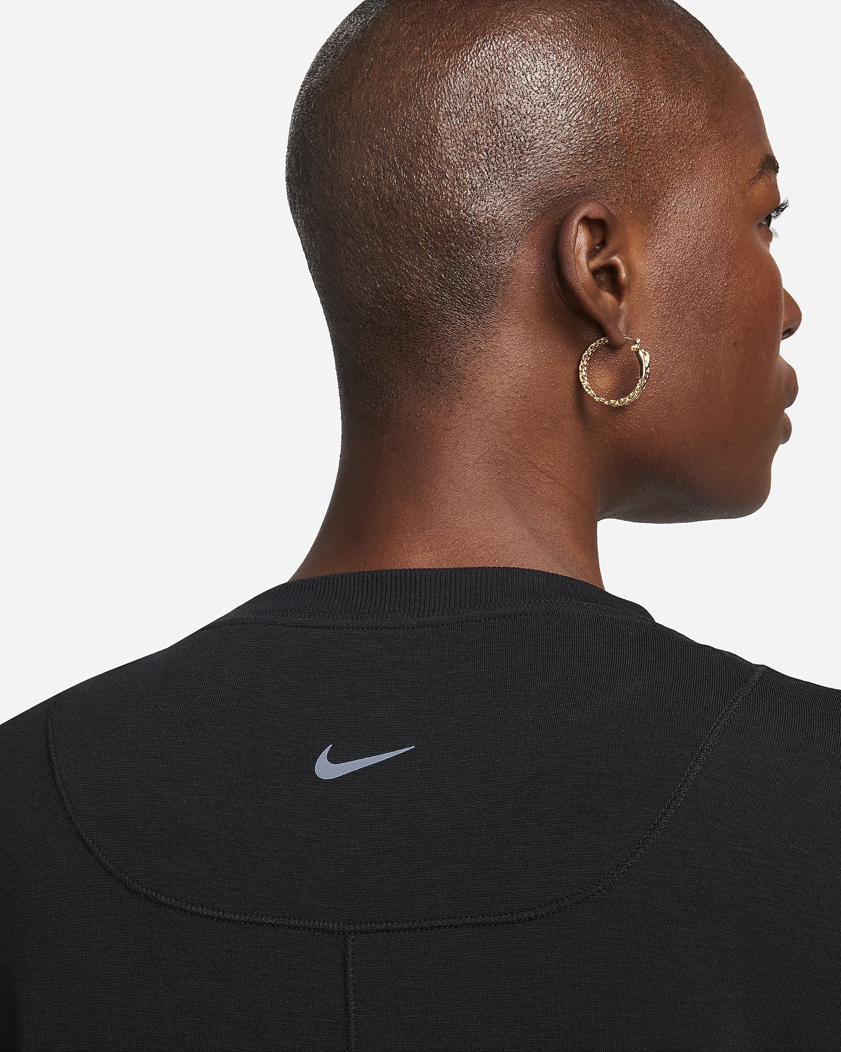 Nike One Relaxed Dri-FIT damestop met korte mouwen - Zwart/Zwart