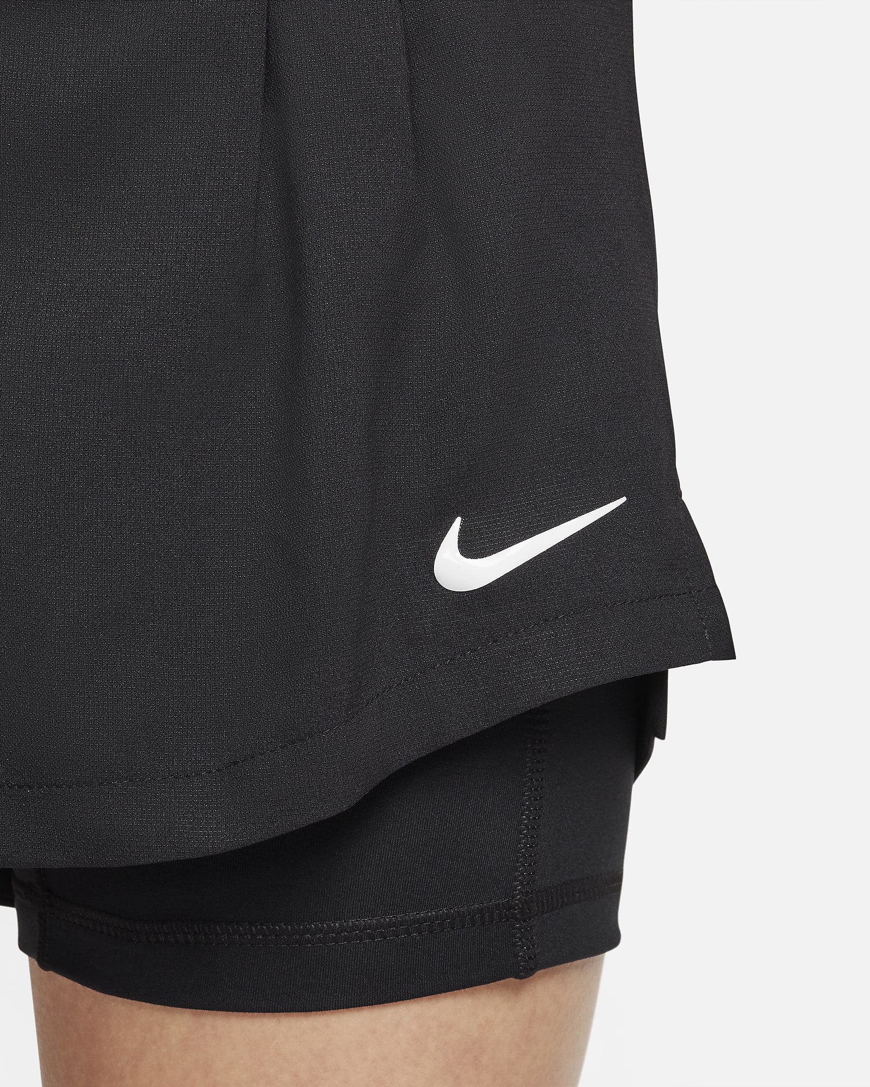 NikeCourt Advantage Women's Shorts - Black/Black/White