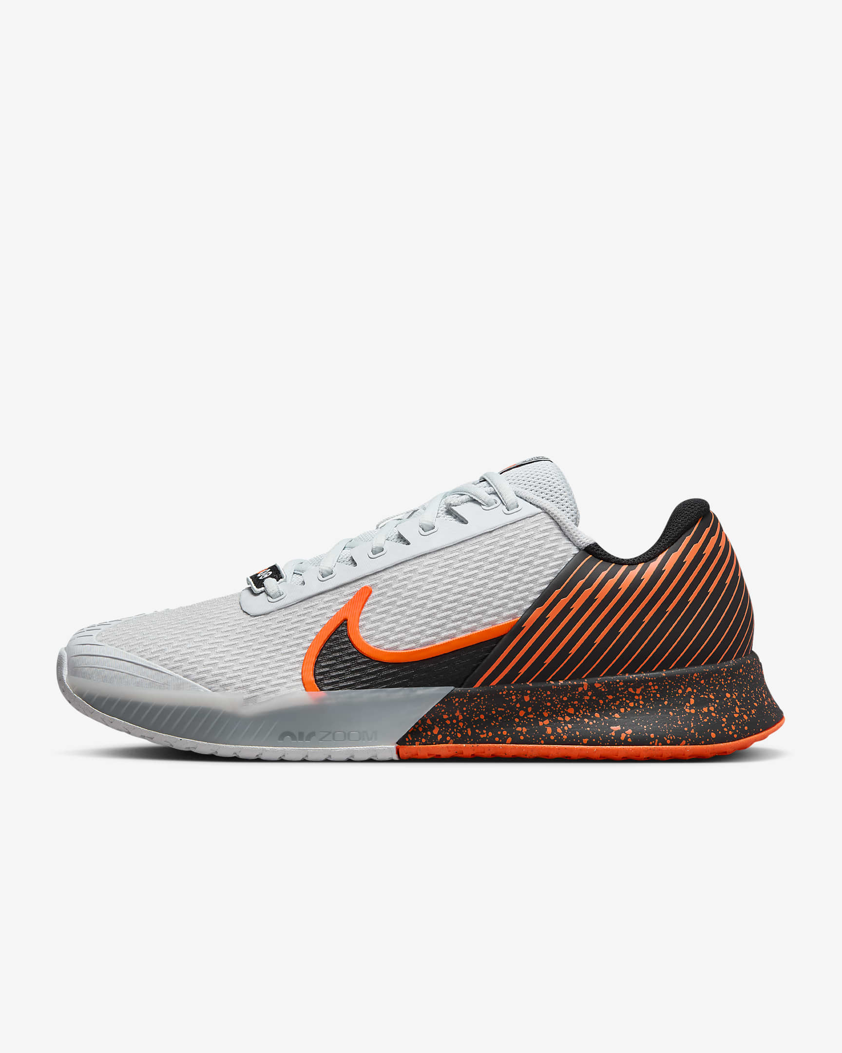 NikeCourt Vapor Pro 2 Premium Men's Hard Court Tennis Shoes - Pure Platinum/Hyper Crimson/White/Black