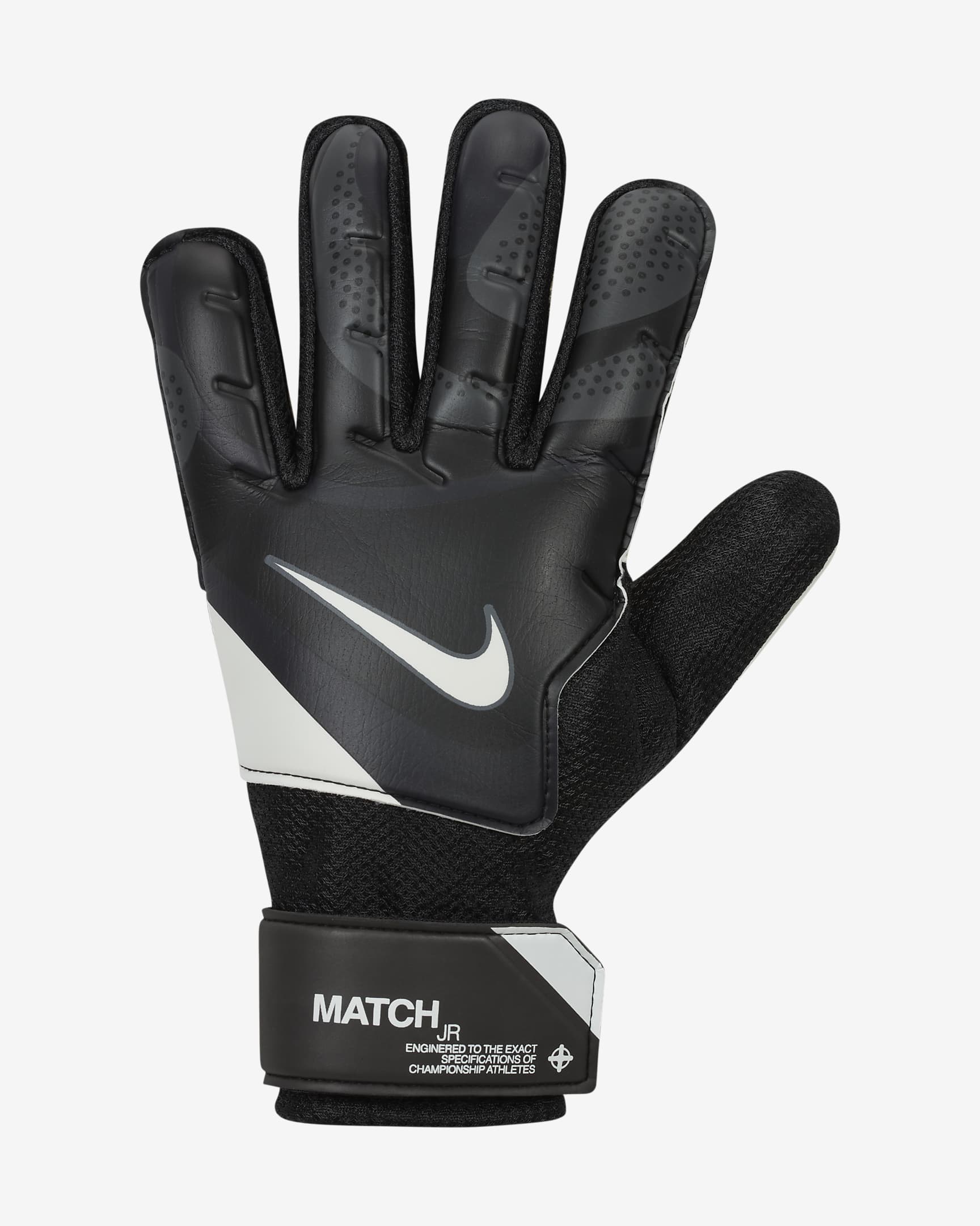 Nike Match Jr. Goal Keeper Gloves - Black/Dark Grey/White