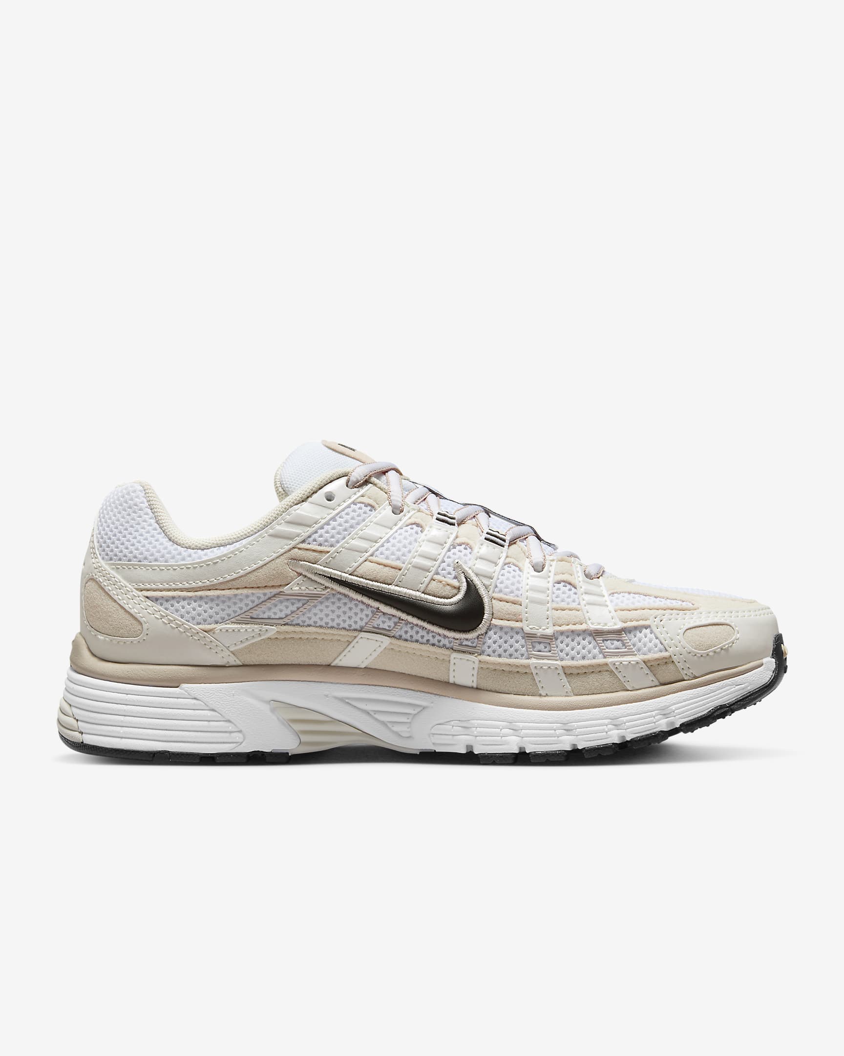 Nike P-6000 Schoenen - Light Orewood Brown/Wit/Metallic Summit White/Zwart