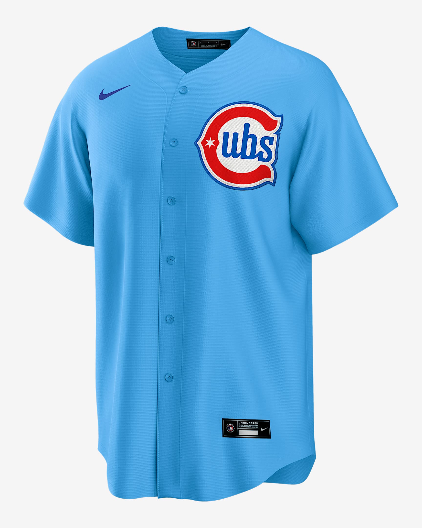 Dansby Swanson Chicago Cubs Men's Nike MLB Replica Jersey - Blue