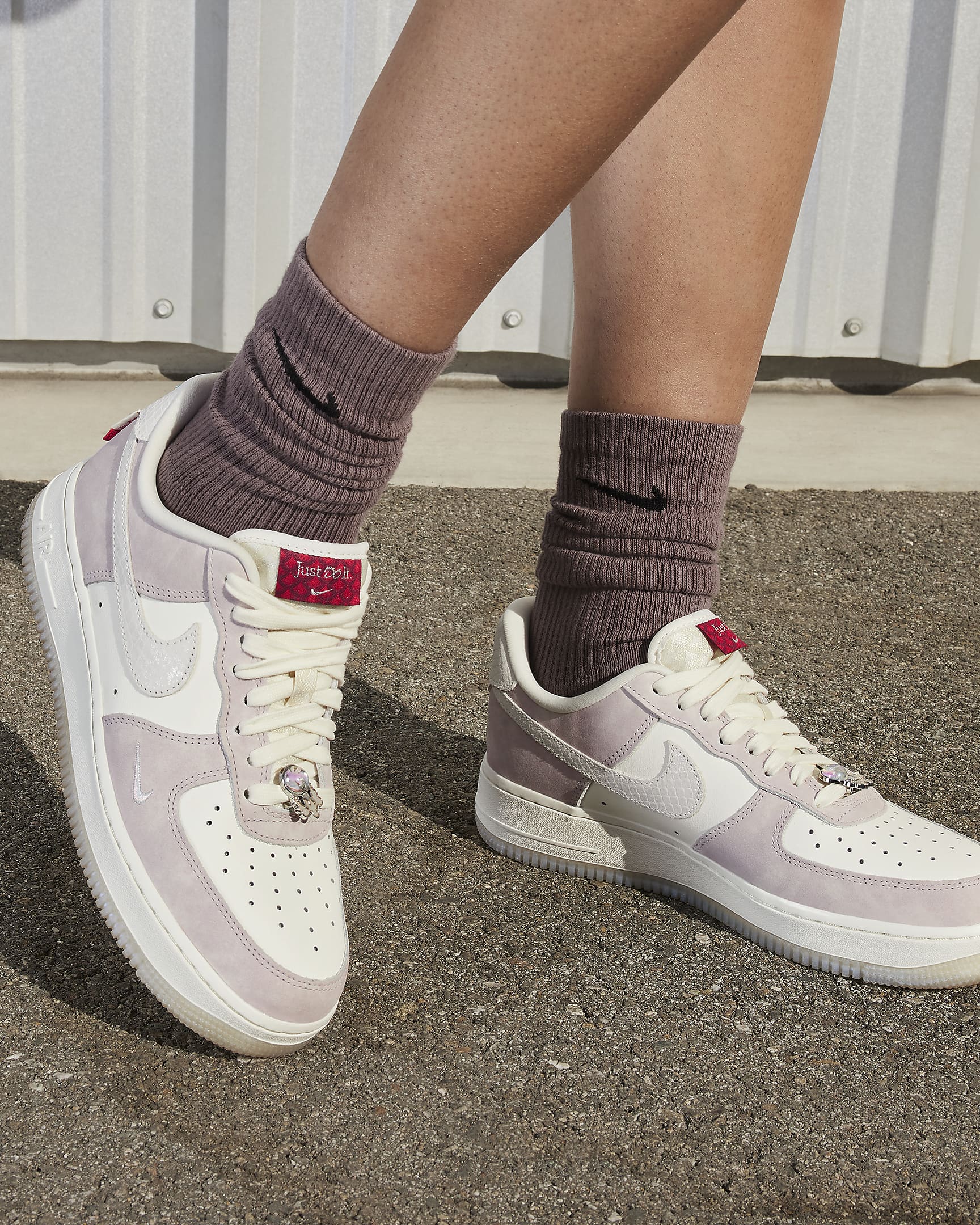 Γυναικεία παπούτσια Nike Air Force 1 ’07 LX - Sail/Sail/Platinum Violet/Sail