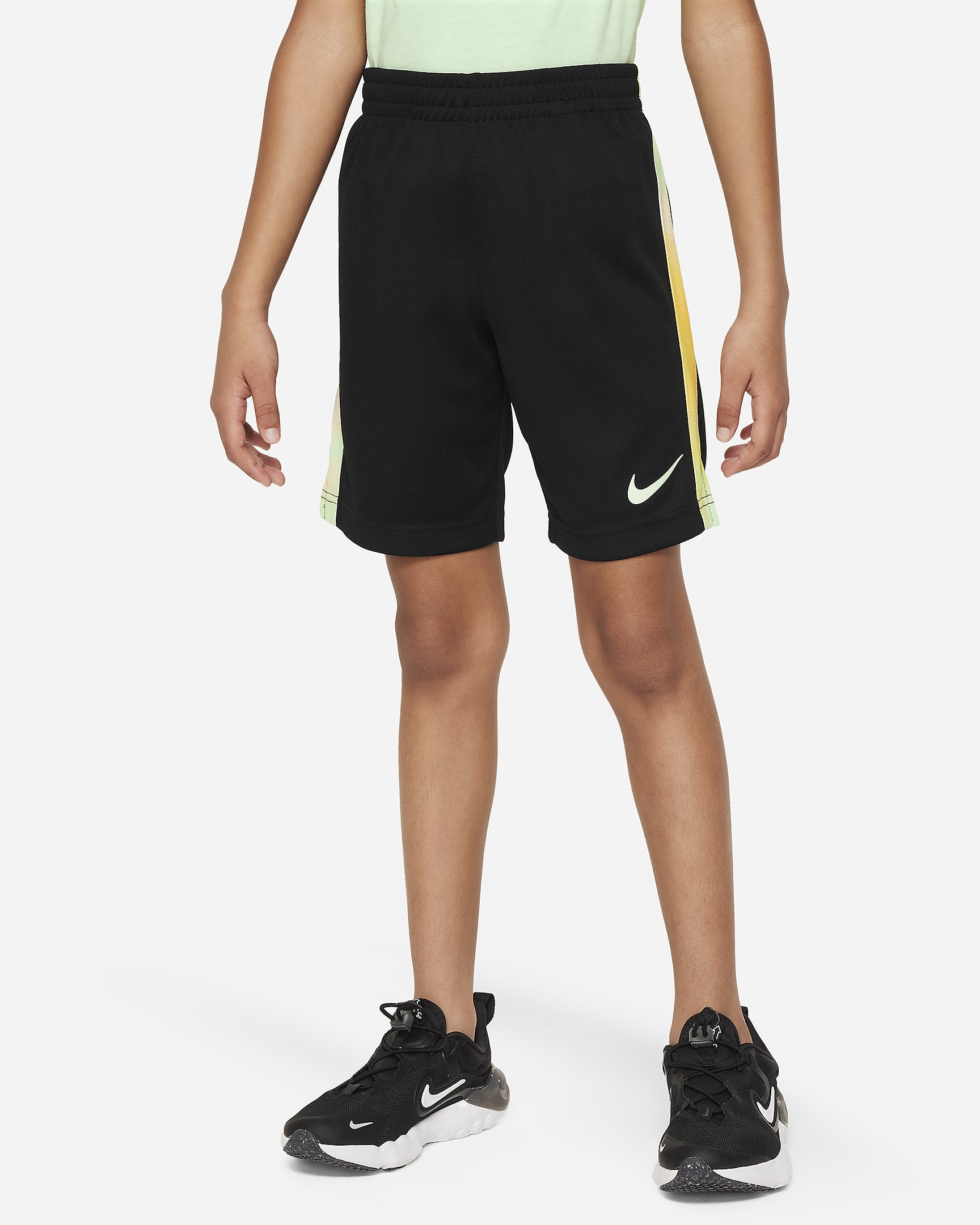 Nike Hazy Rays Younger Kids' Shorts Set - Black