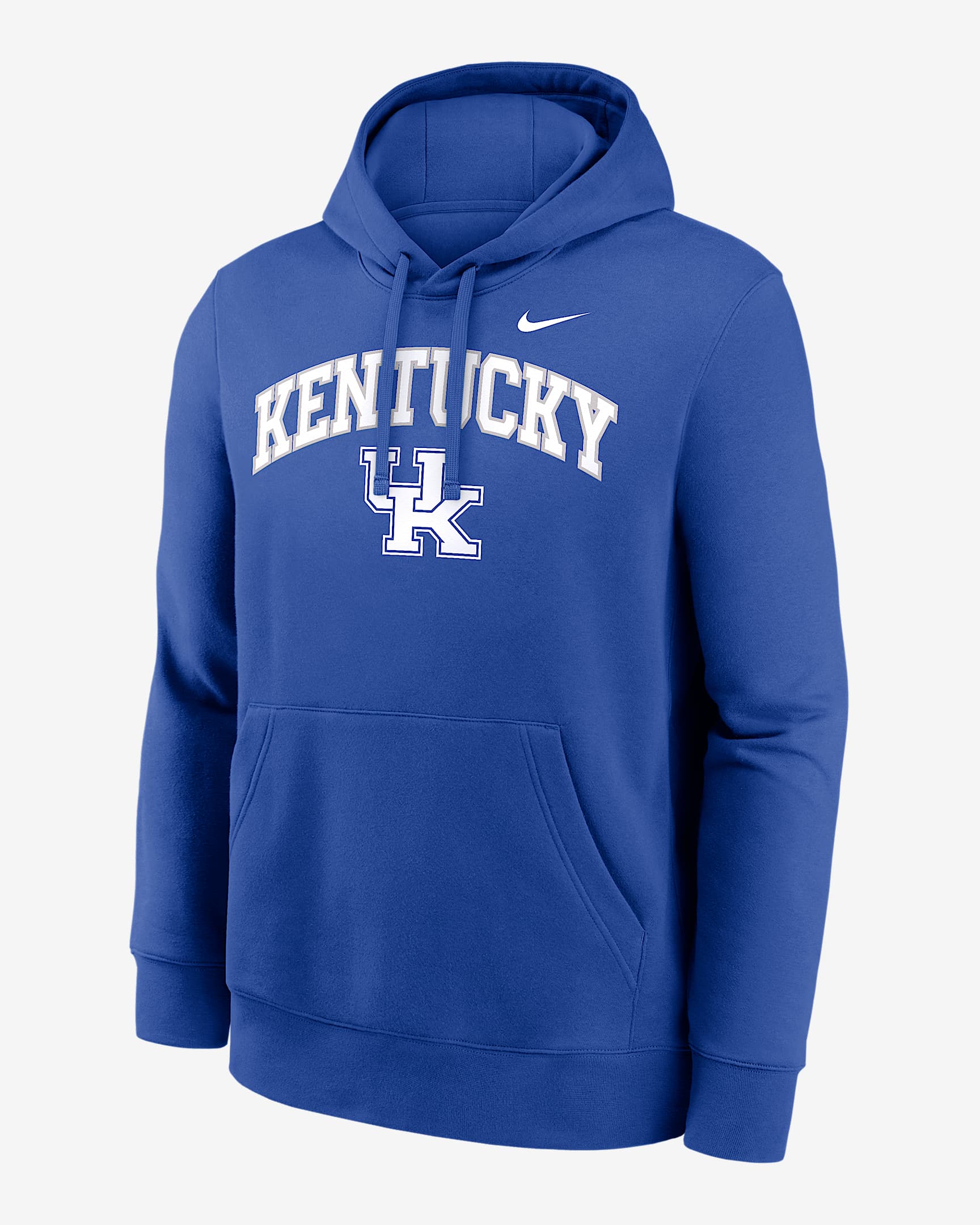 Kentucky Arch Men's Nike College Pullover Hoodie - Royal