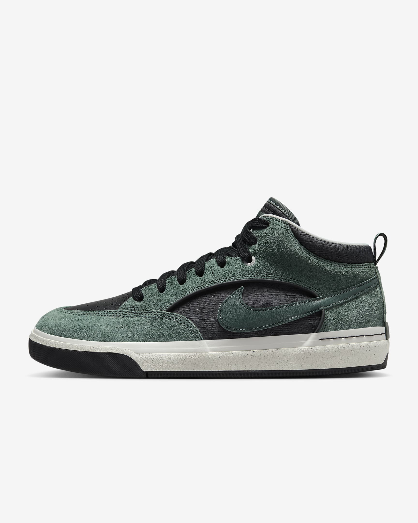 Chaussure de skateboard Nike SB React Leo - Vintage Green/Noir/Anthracite/Vintage Green