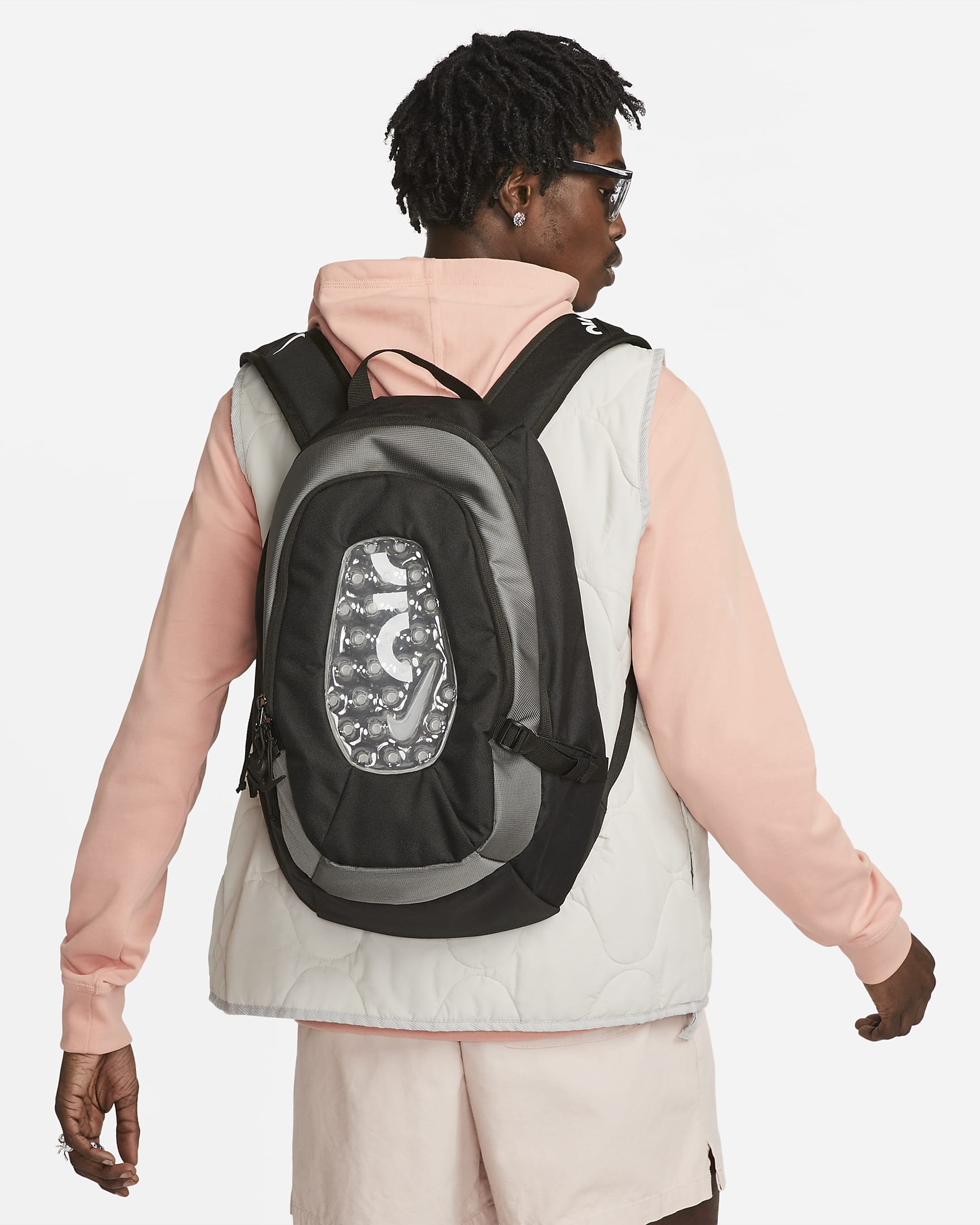 Nike Air Backpack (17L) - Black/Iron Grey/White