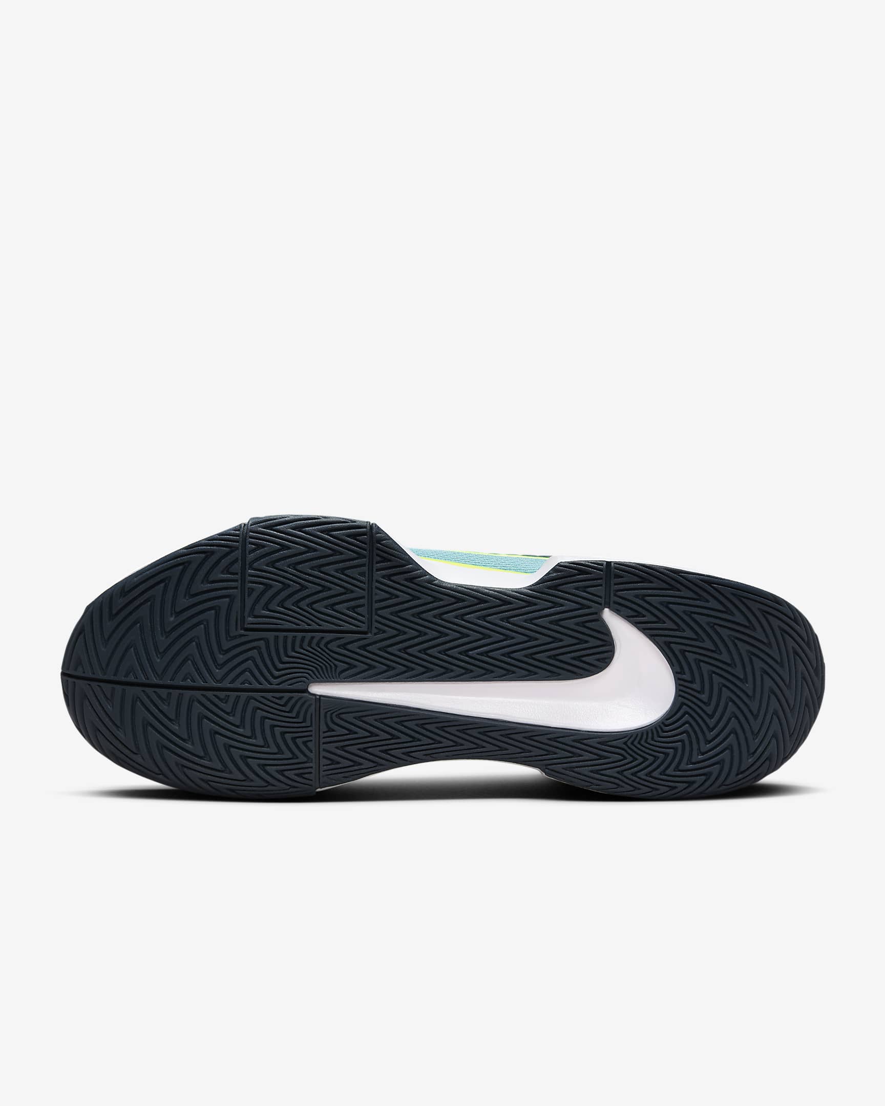 Nike GP Challenge Pro hardcourt tennisschoenen voor heren - Wit/Armory Navy/Volt/Denim Turquoise