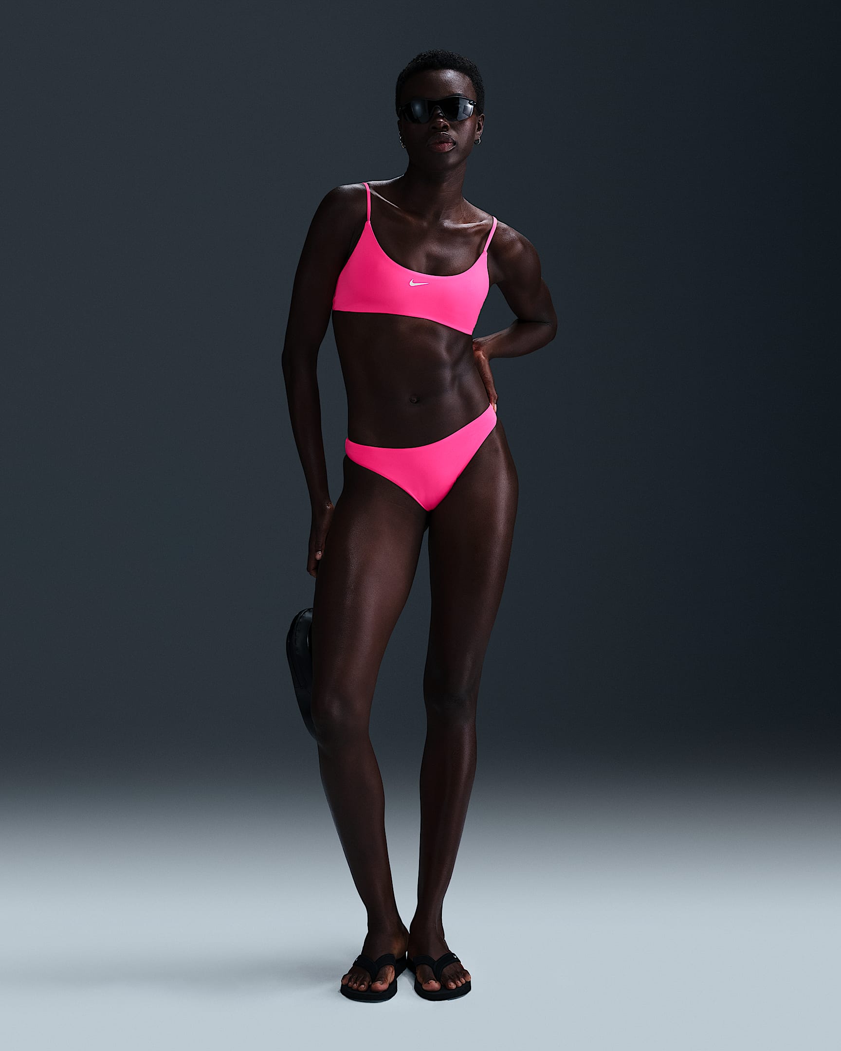 Nike Swim Essential Women's Sling Bikini Bottom - Hyper Pink