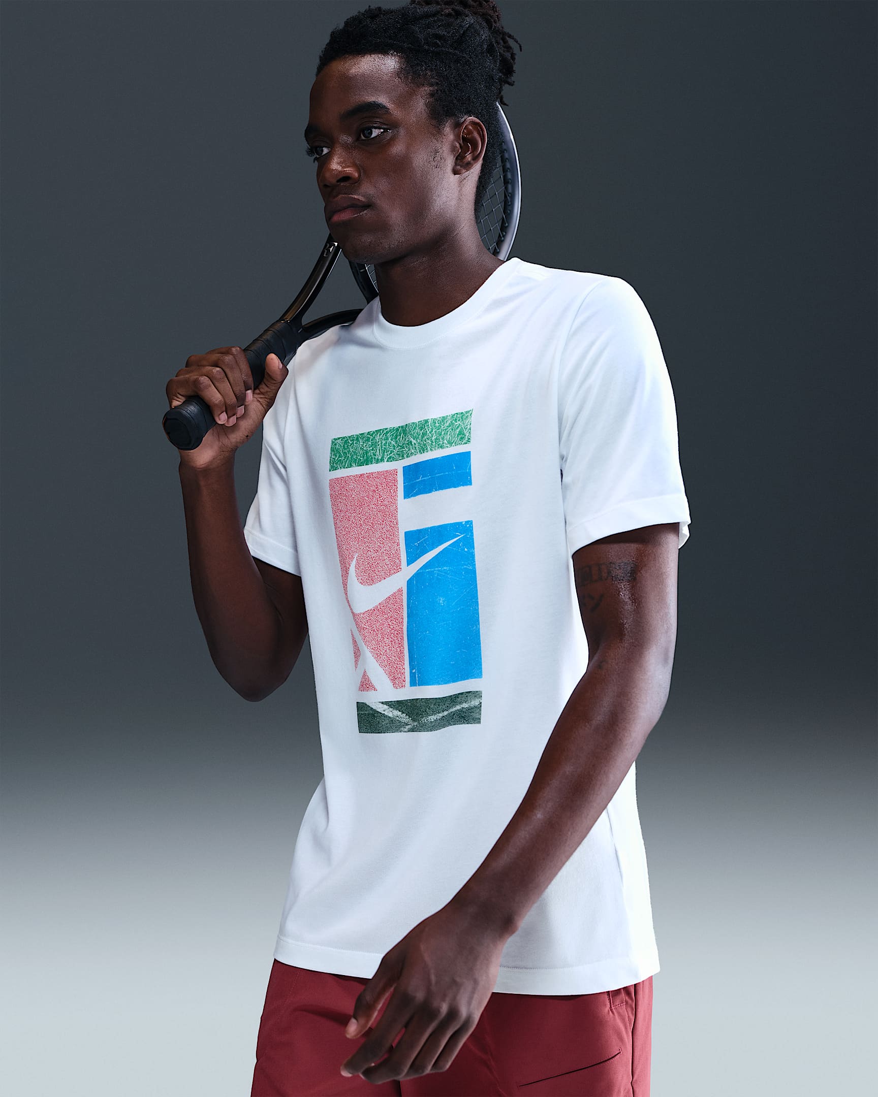 NikeCourt Men's Dri-FIT T-Shirt - White