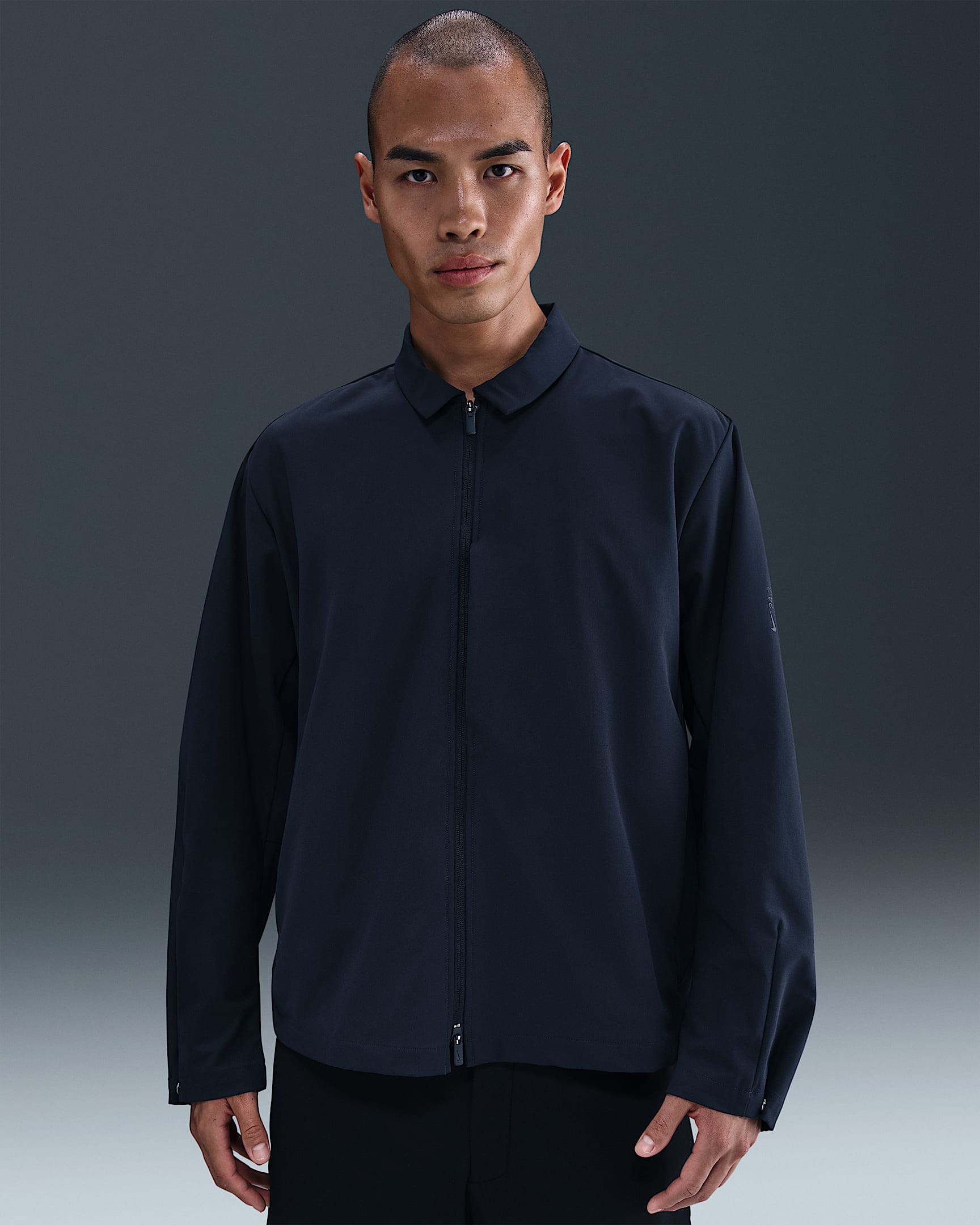 Nike 24.7 PerfectStretch Men's Dri-FIT UV Jacket - Obsidian/Dark Obsidian
