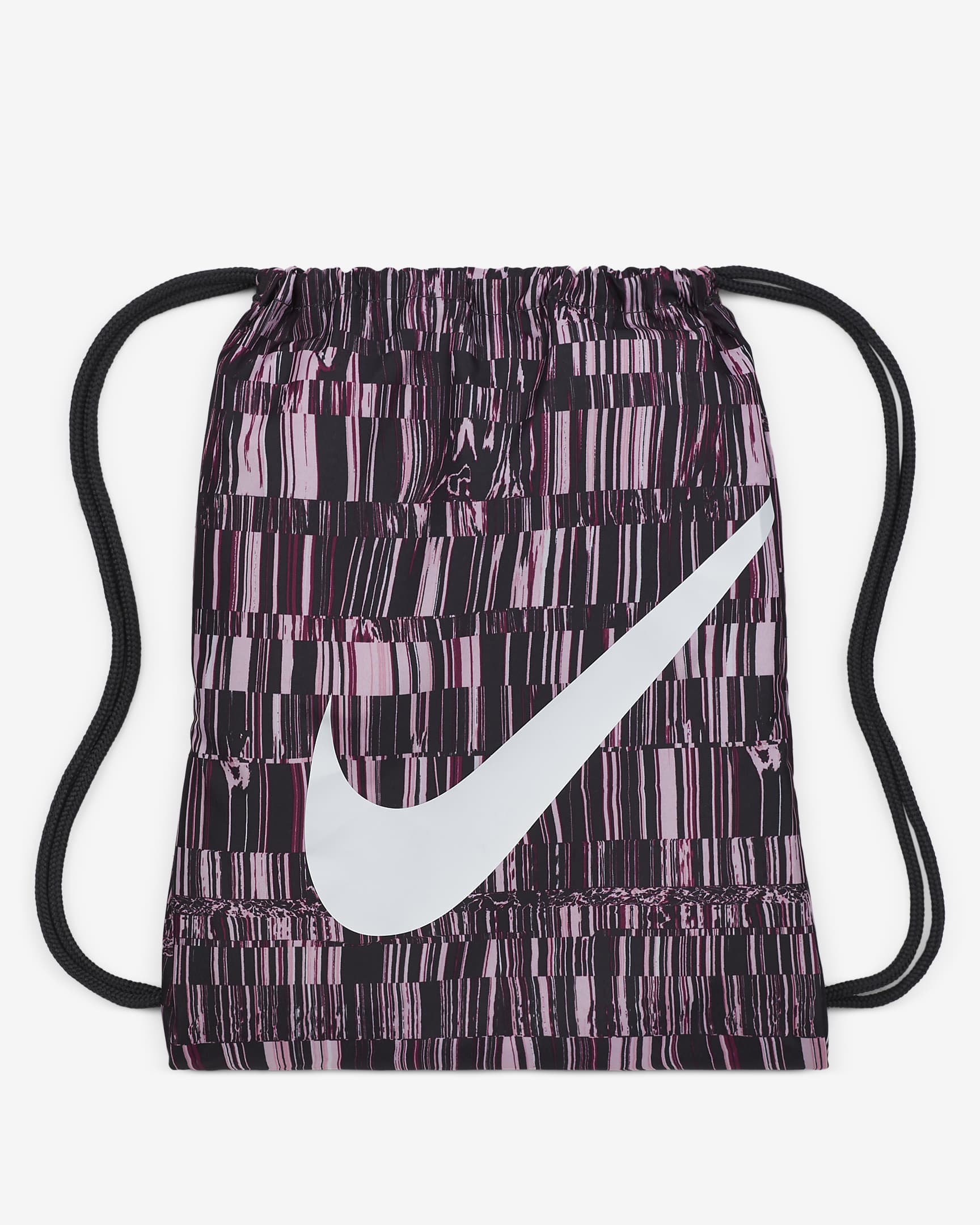 Nike Kids' Printed Gym Sack - Dark Smoke Grey/Dark Smoke Grey/White