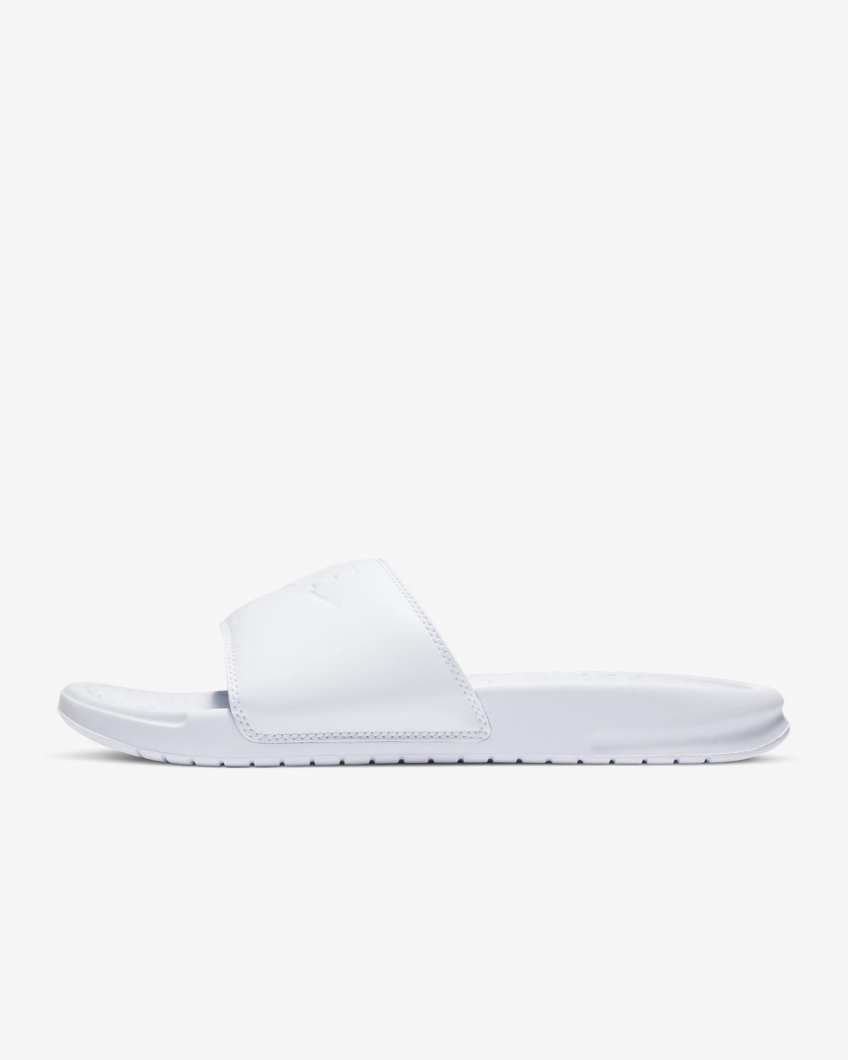 Chancla para mujer Nike Benassi JDI - Blanco/Blanco/Blanco
