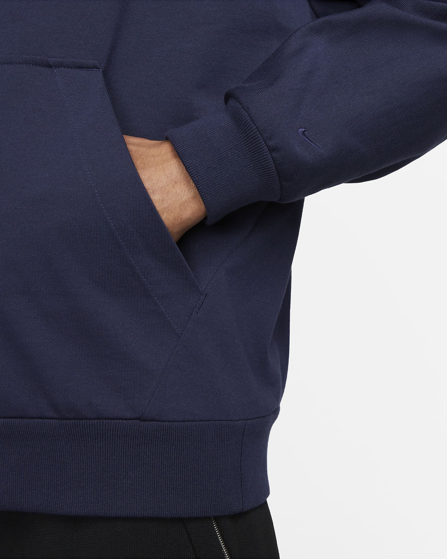 Nike ESC Men's Knit Pullover Hoodie - Midnight Navy