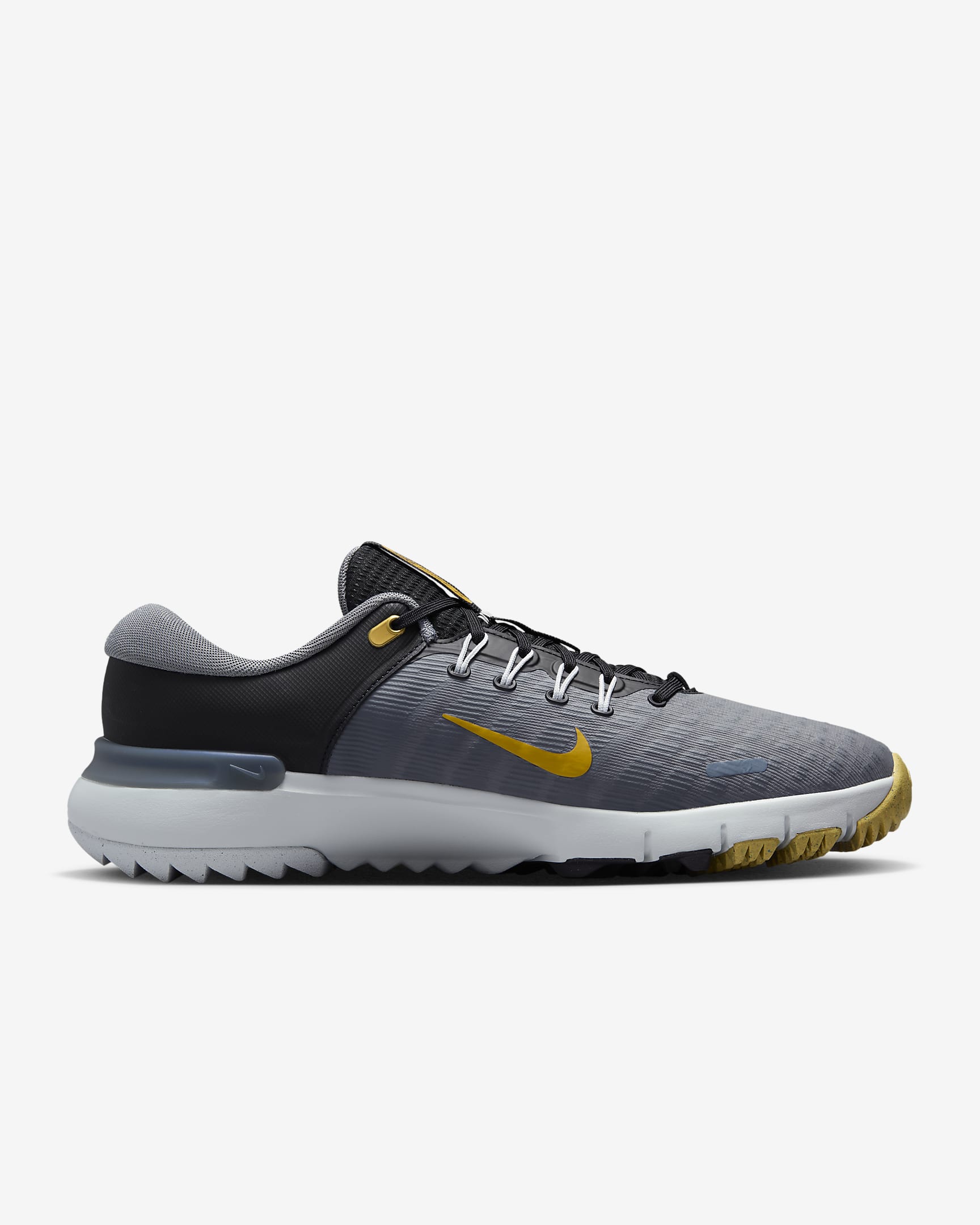 Nike Free Golf NN Golfschuh - Schwarz/Cool Grey/Pure Platinum/Infinite Gold