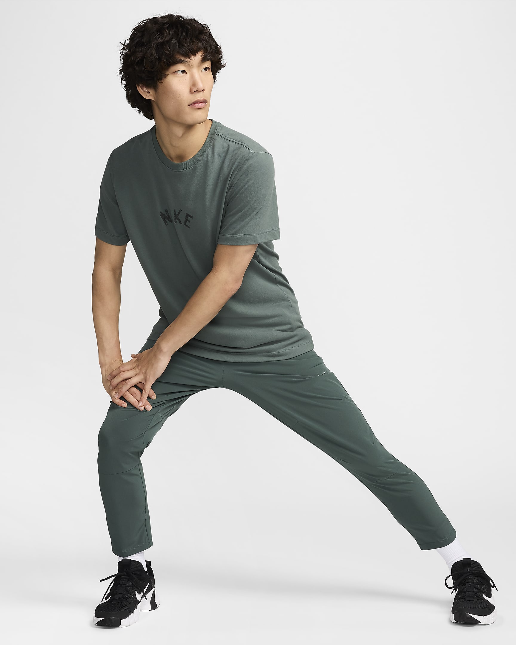 ナイキ アンリミテッド メンズ Dri-FIT ストレート レッグ ヴァーサタイル パンツ - ビンテージグリーン/ブラック/ビンテージグリーン