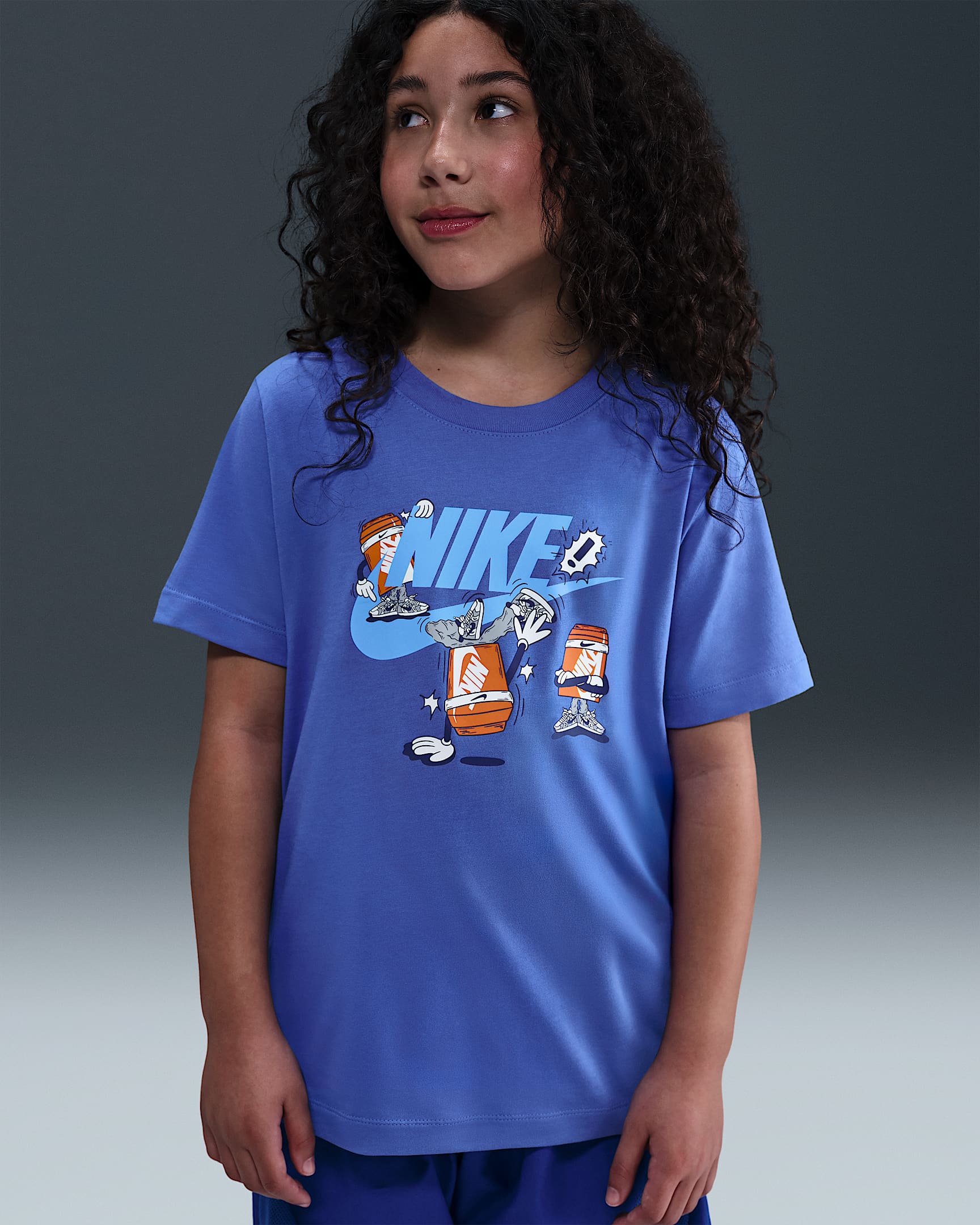 Nike Sportswear Older Kids' T-Shirt - Comet Blue