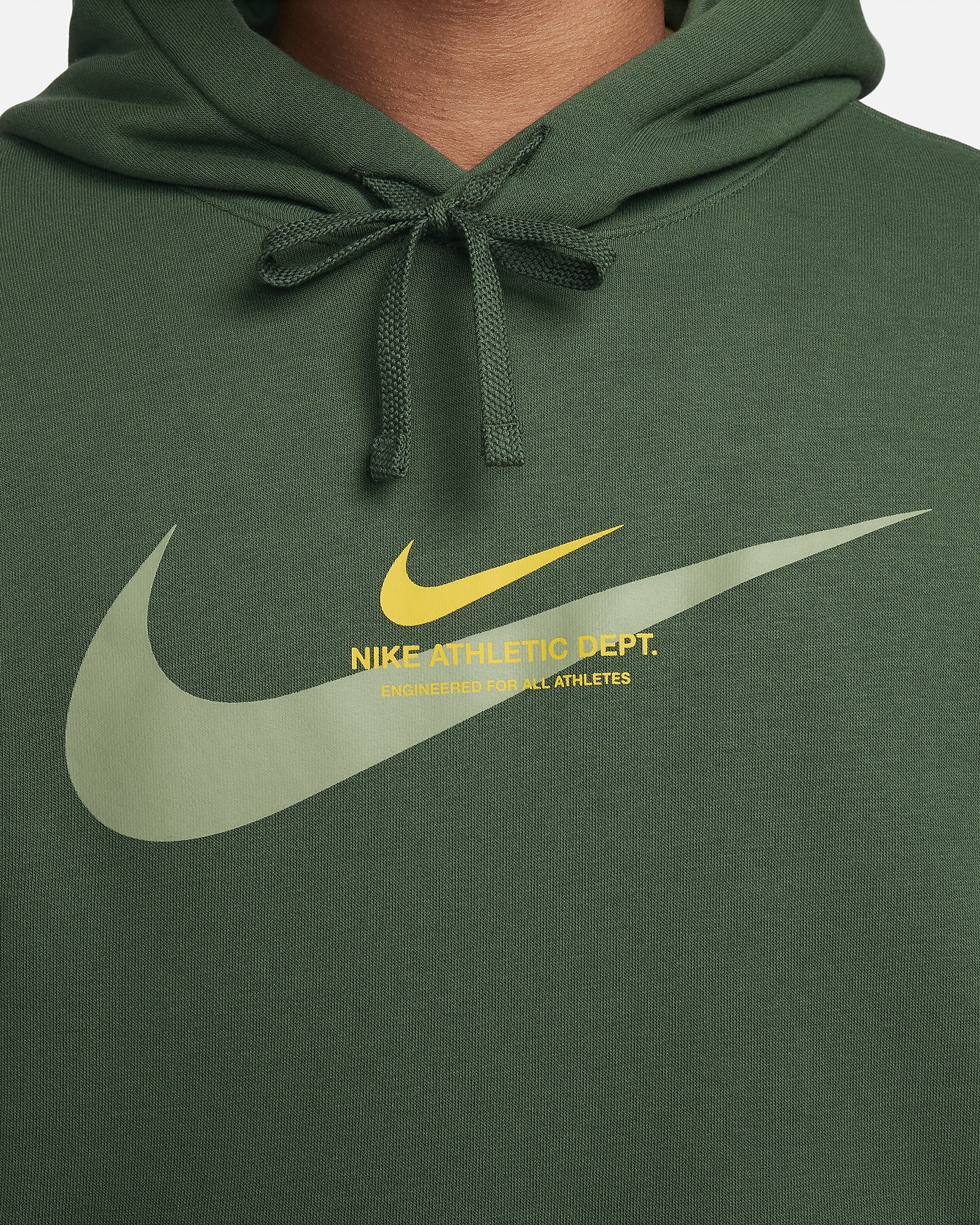 Męska dzianinowa bluza z kapturem Nike Sportswear - Fir