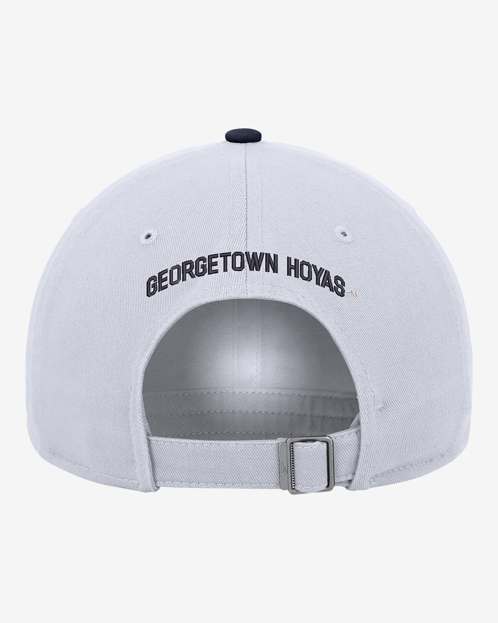 Georgetown Nike College Campus Cap - White