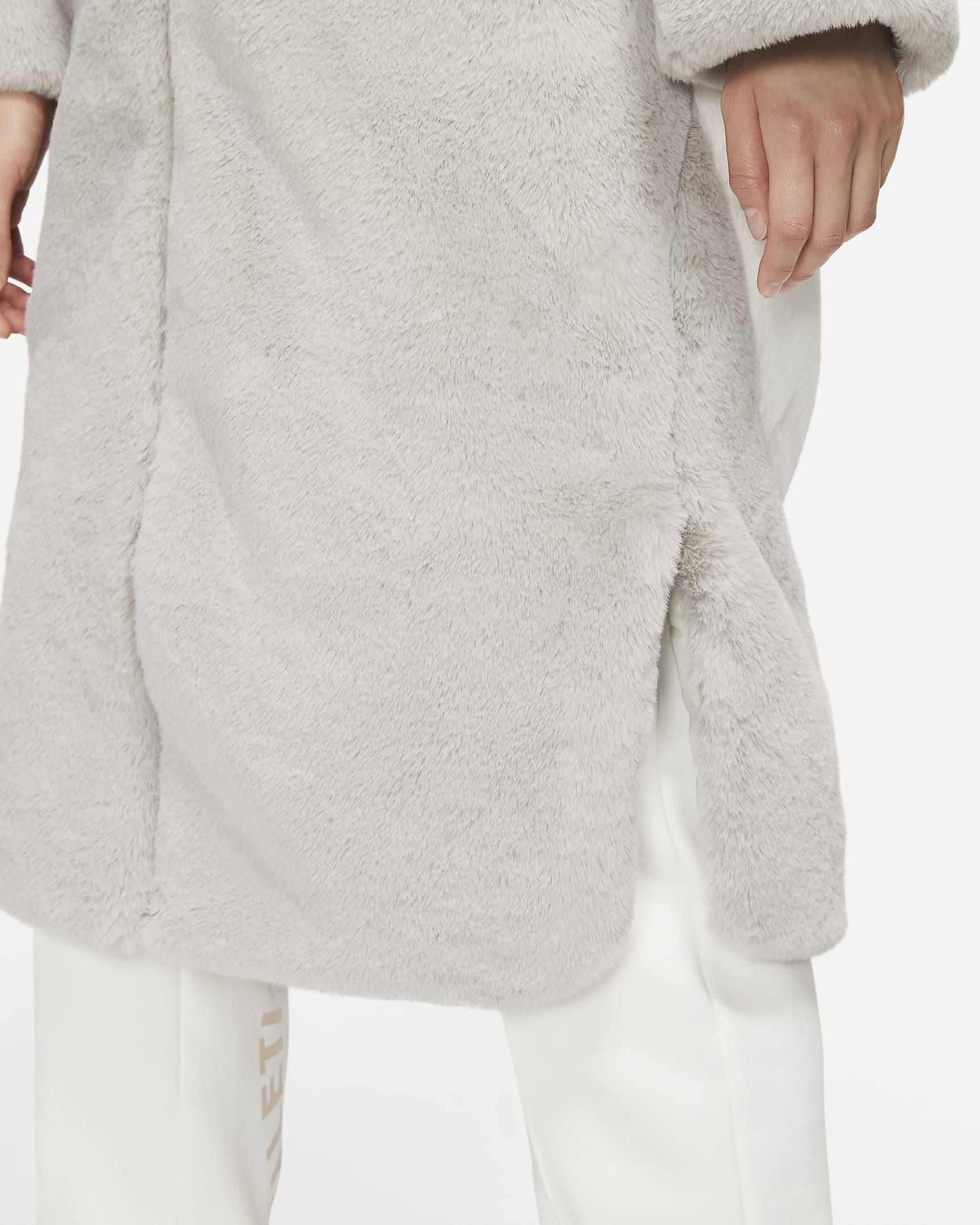 Nike Sportswear Women's Faux Fur Long Jacket. Nike JP