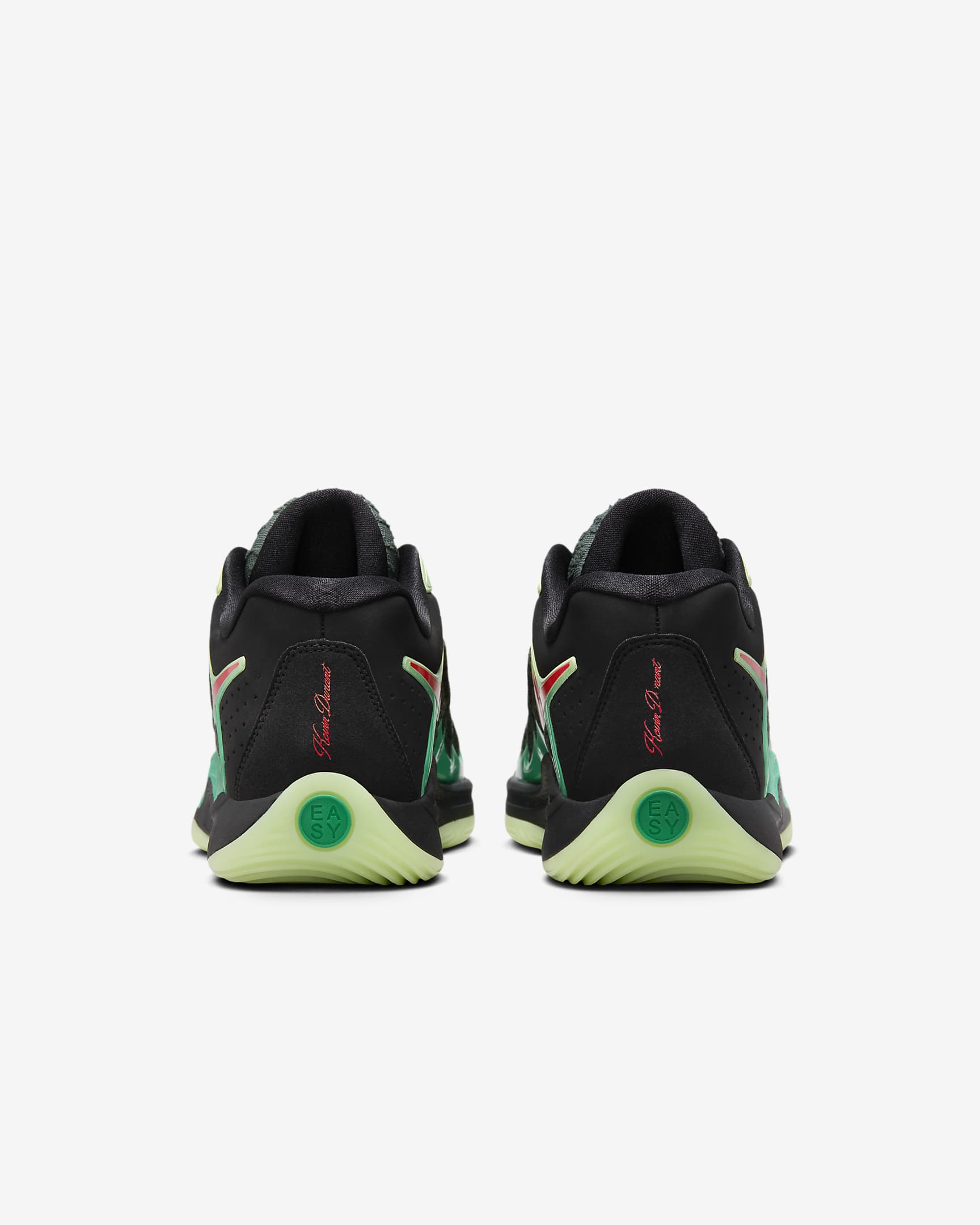 รองเท้าบาสเก็ตบอล KD17 EP - ดำ/Vintage Green/Night Forest/Bright Crimson