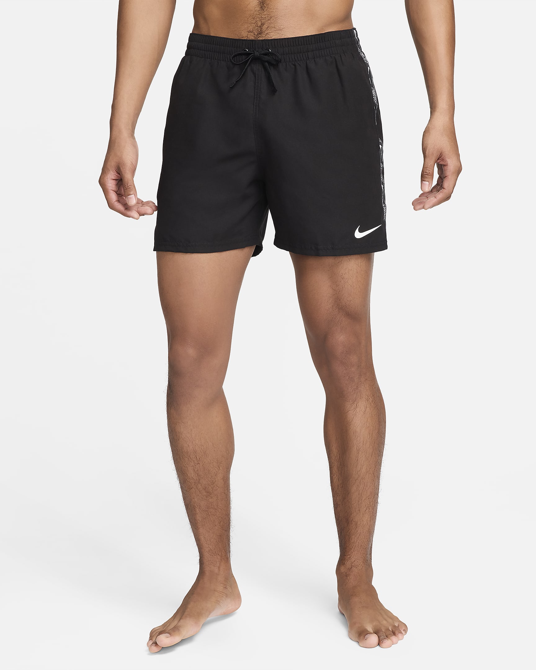 Shorts de voleibol de 13 cm para hombre Nike Swim - Negro