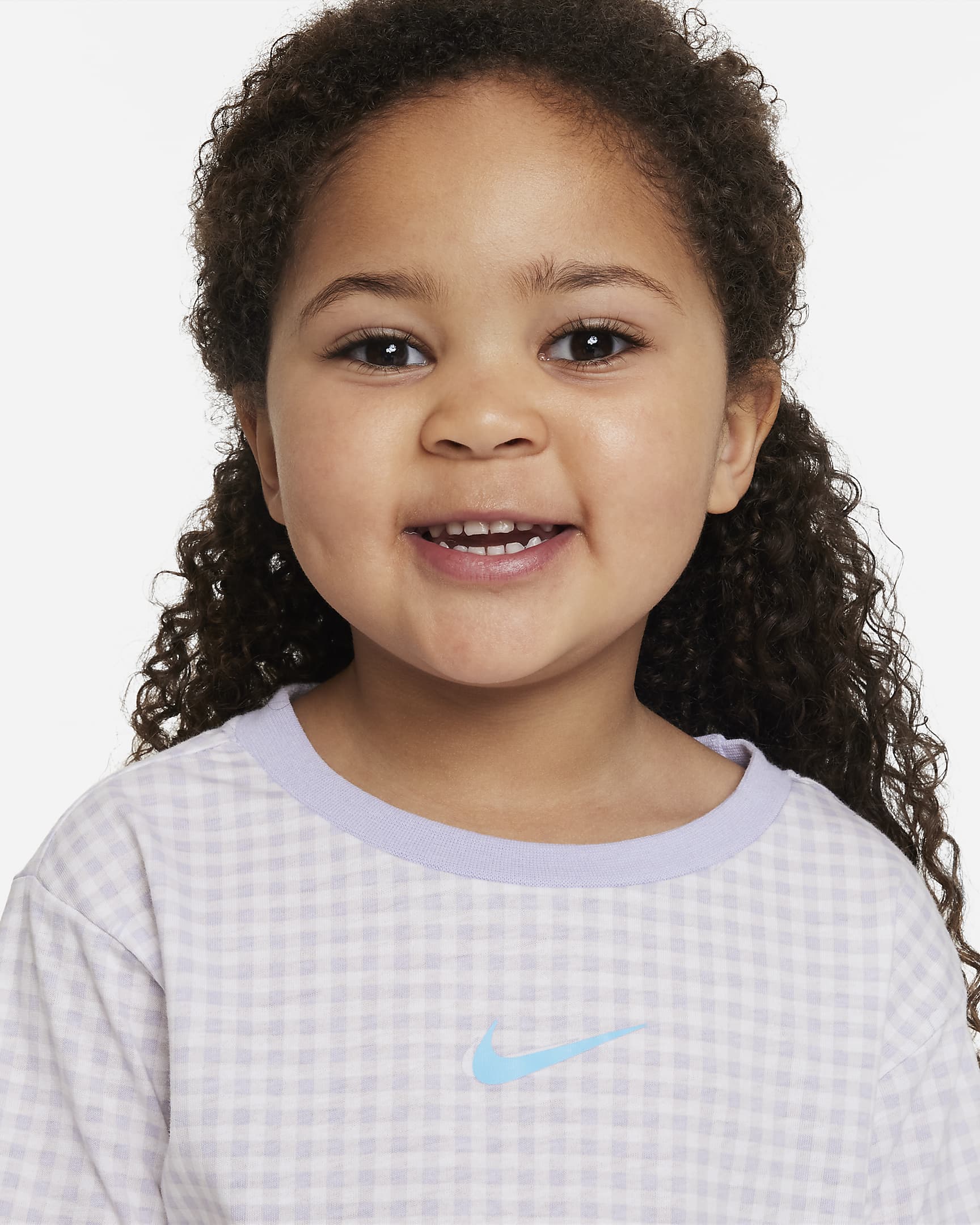 Nike Pic-Nike Boxy Tee and Shorts Set Toddler 2-Piece Set - Baltic Blue