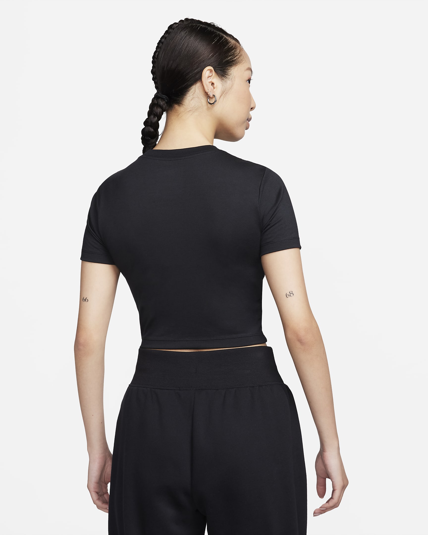 cropped shirt nike