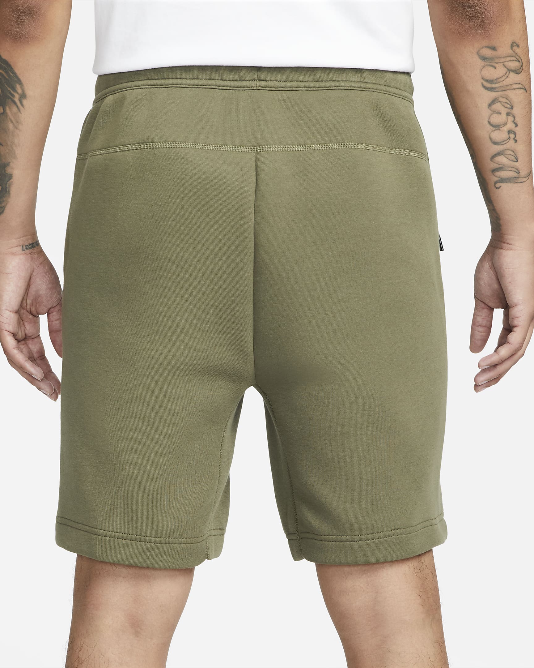 mens tech fleece shorts