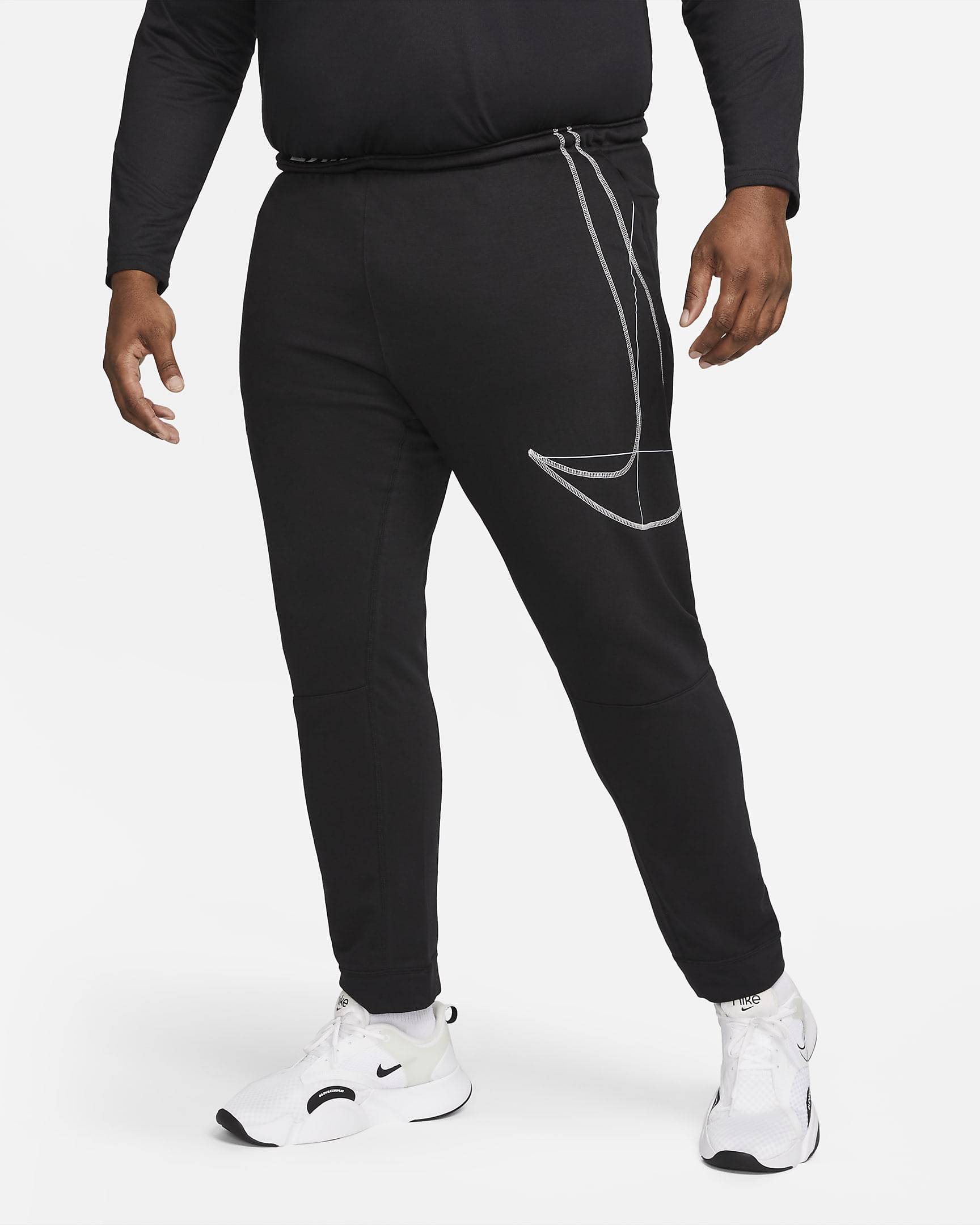 Nike DriFIT Men's Fleece Tapered Running Trousers. Nike SA