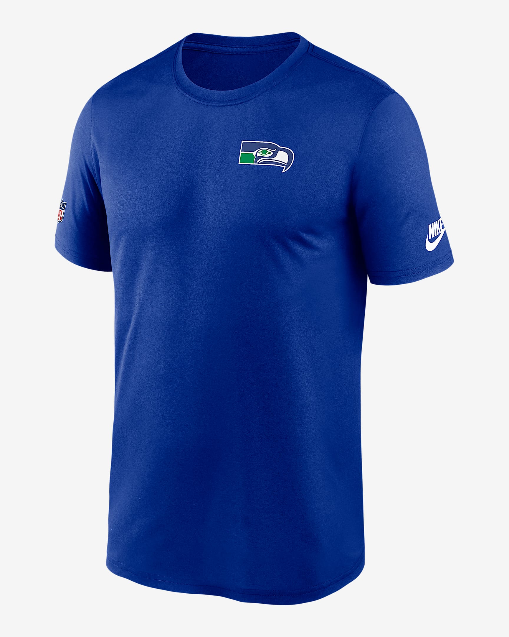 Seattle Seahawks Alt Legend Small Logo Men's Nike Dri-FIT NFL T-Shirt - Royal